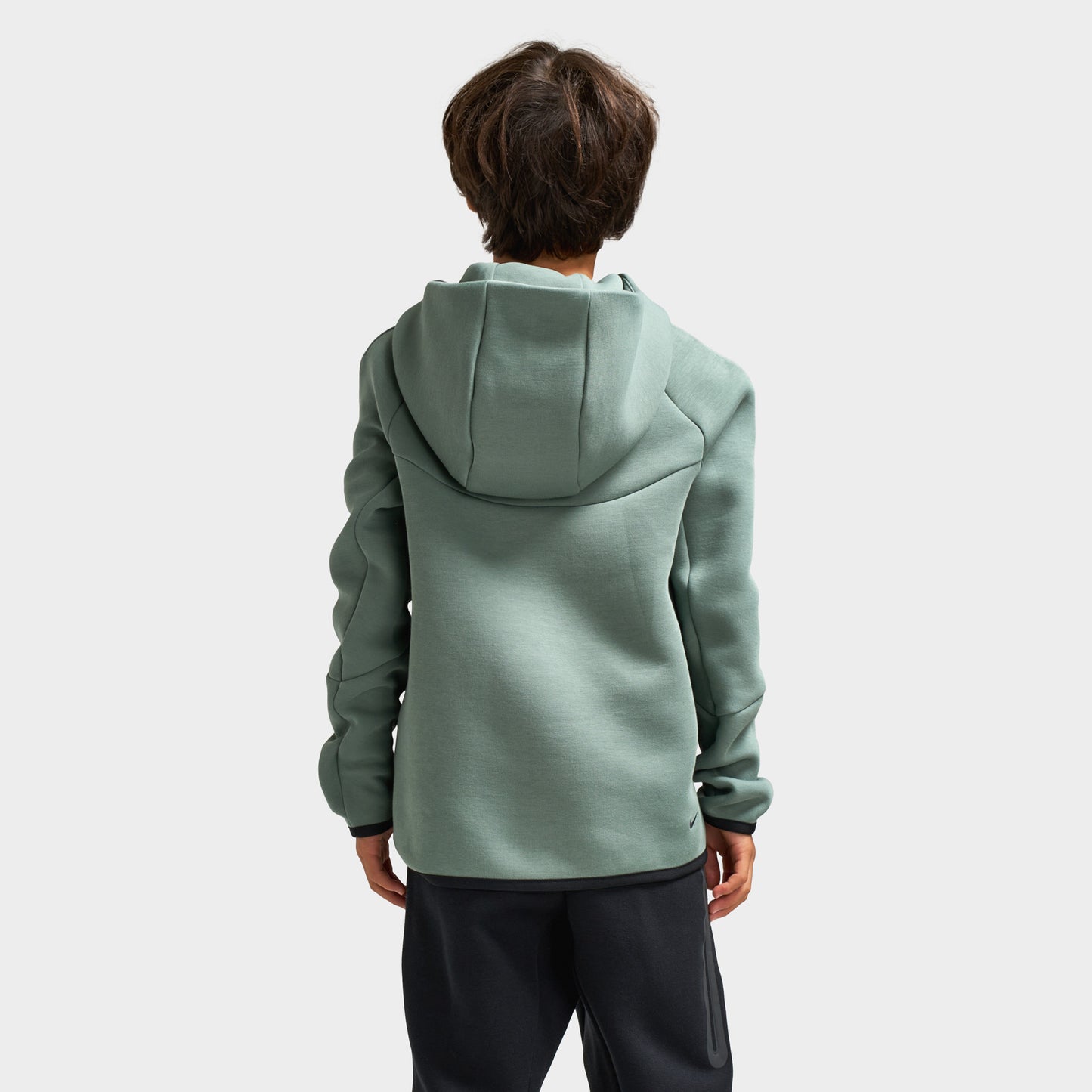 Nike Sportswear Juniors' Tech Fleece Full Zip Clay Green / Black