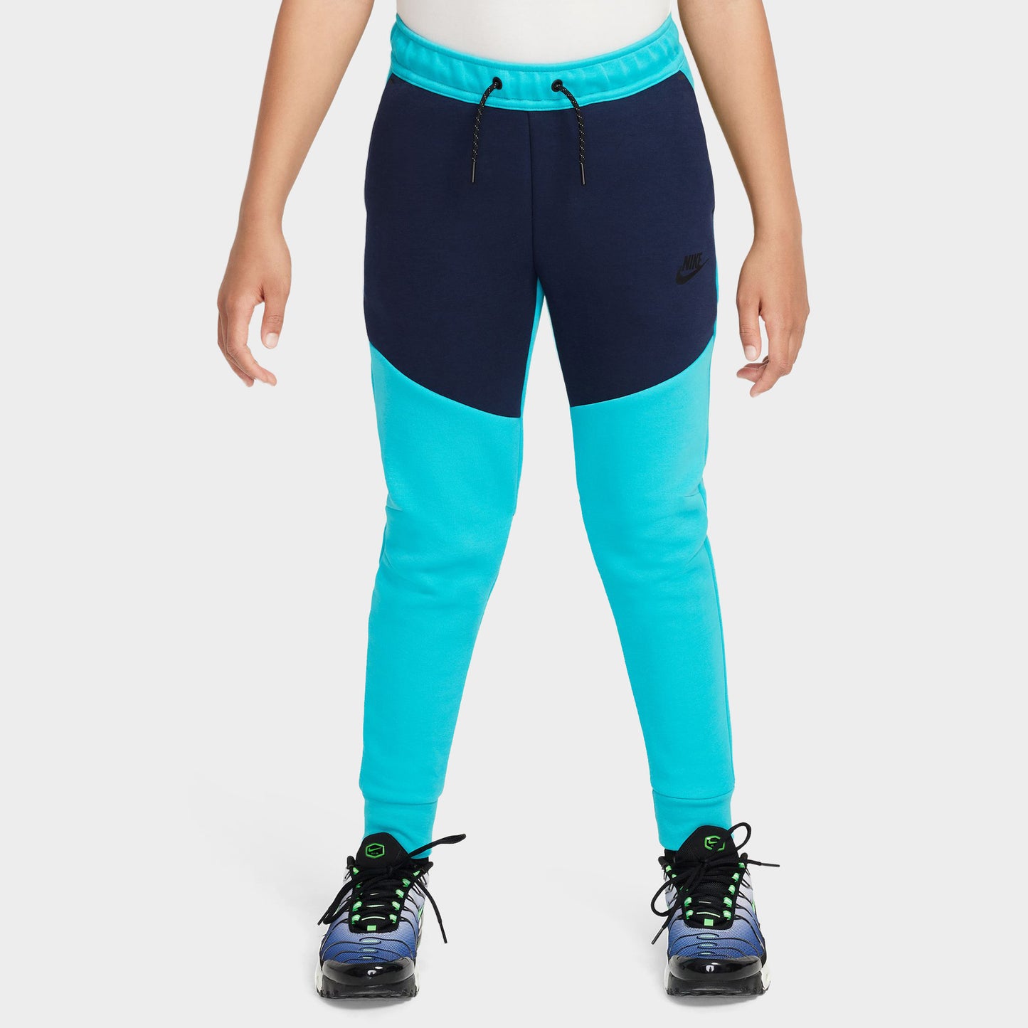 Nike Sportswear Junior Garçon Tech Fleece Jogger Dusty Cactus / Obsidian - Noir