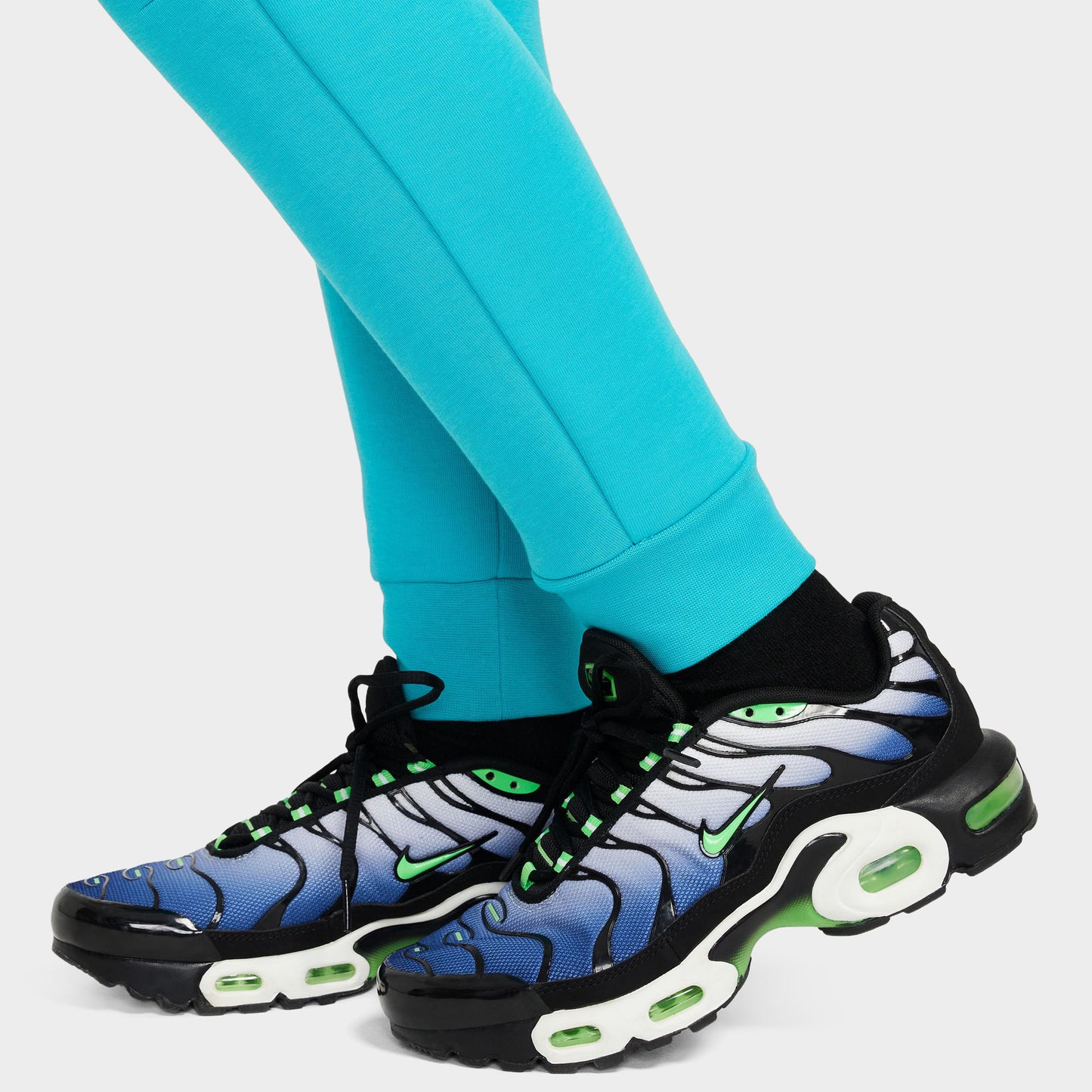 Nike Sportswear Junior Garçon Tech Fleece Jogger Dusty Cactus / Obsidian - Noir