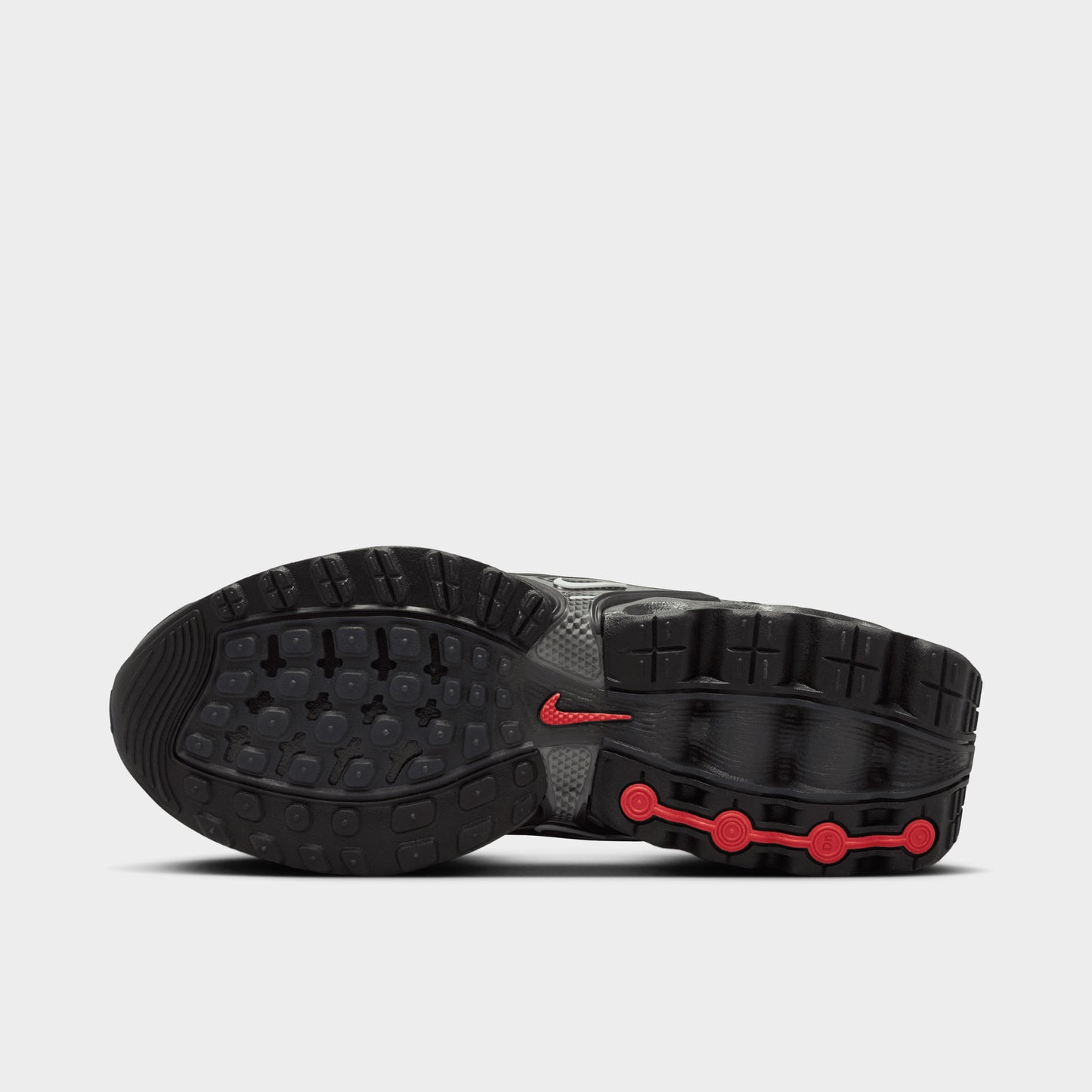 Nike Air Max DN GS Noir / Gris Fumé Clair - Argent Métallique