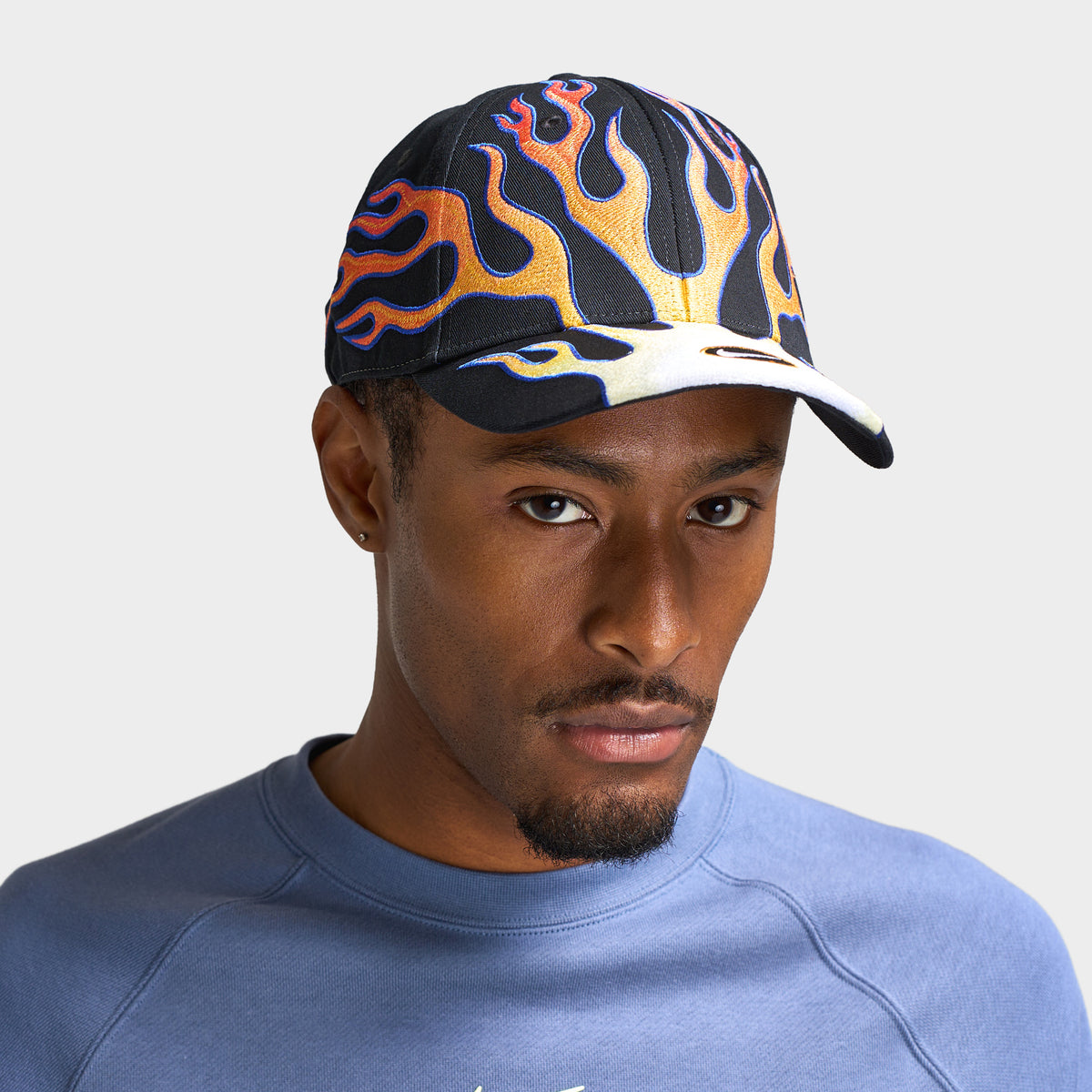 希少　NIKE Club Flame Cap Nike Club Flame Cap - Black | Flatspot