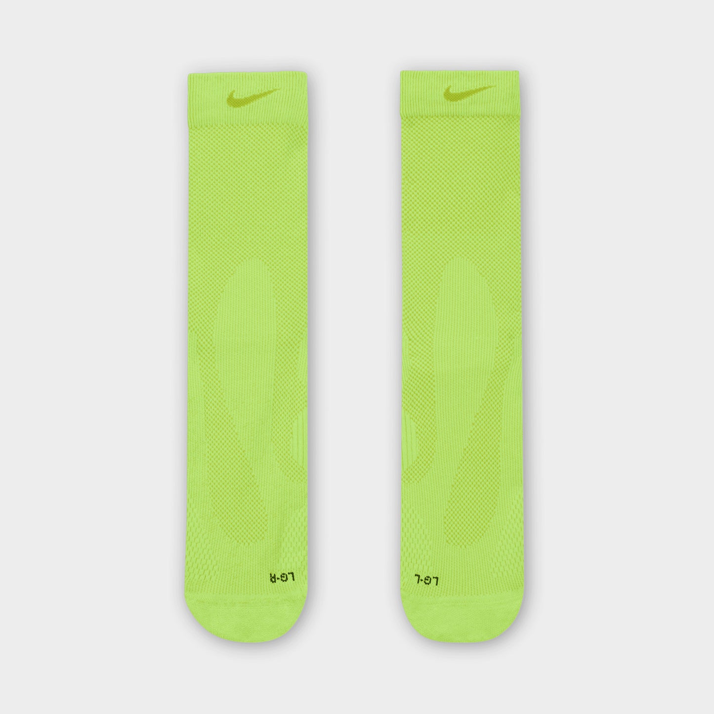 Nike Lightweight Run Crew Socks (1Pair) Volt / Bright Cactus