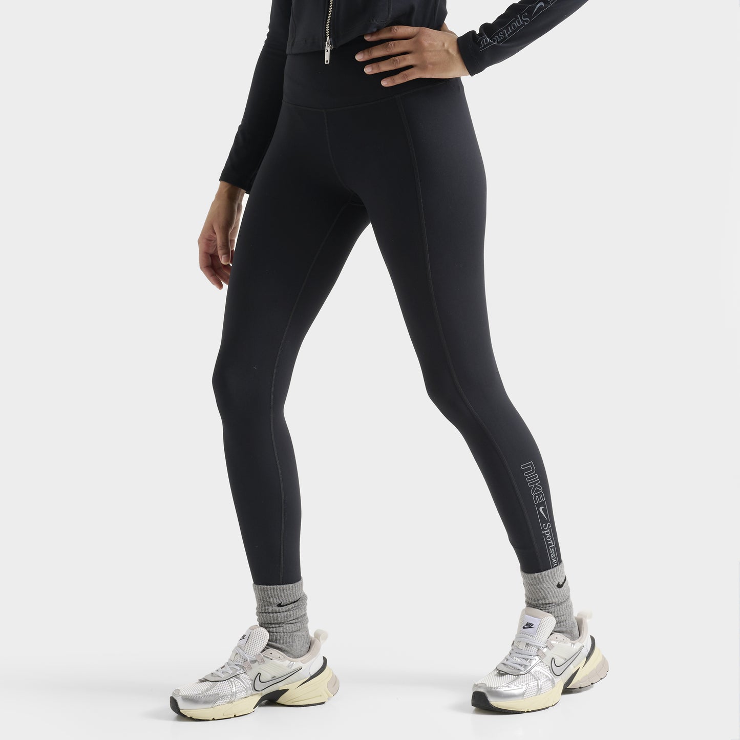 Nike One Femmes�s Dri-FIT Leggings à taille haute / Noir