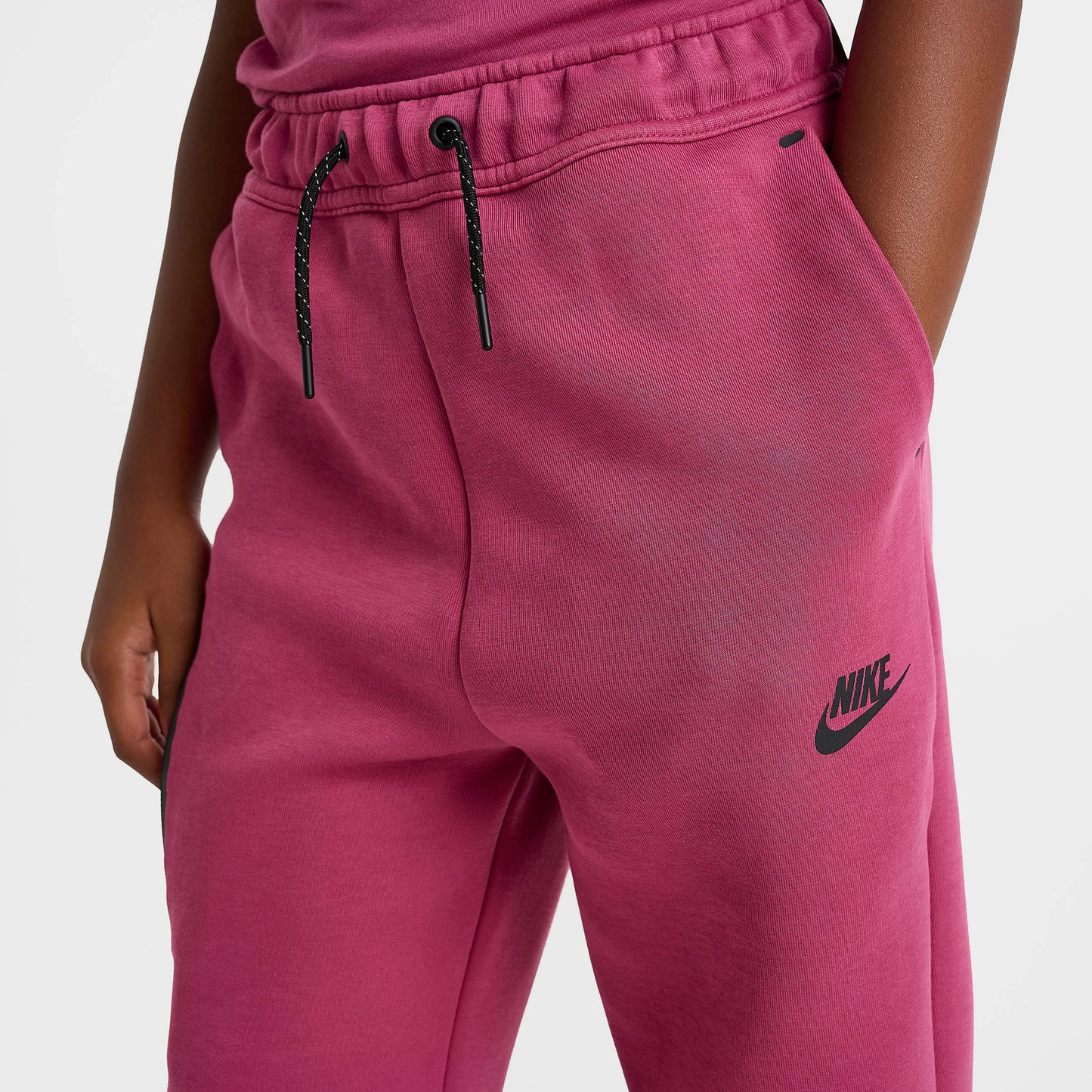 Nike Sportswear Junior Girls' Tech Fleece Joggers Sweet Beet / Black