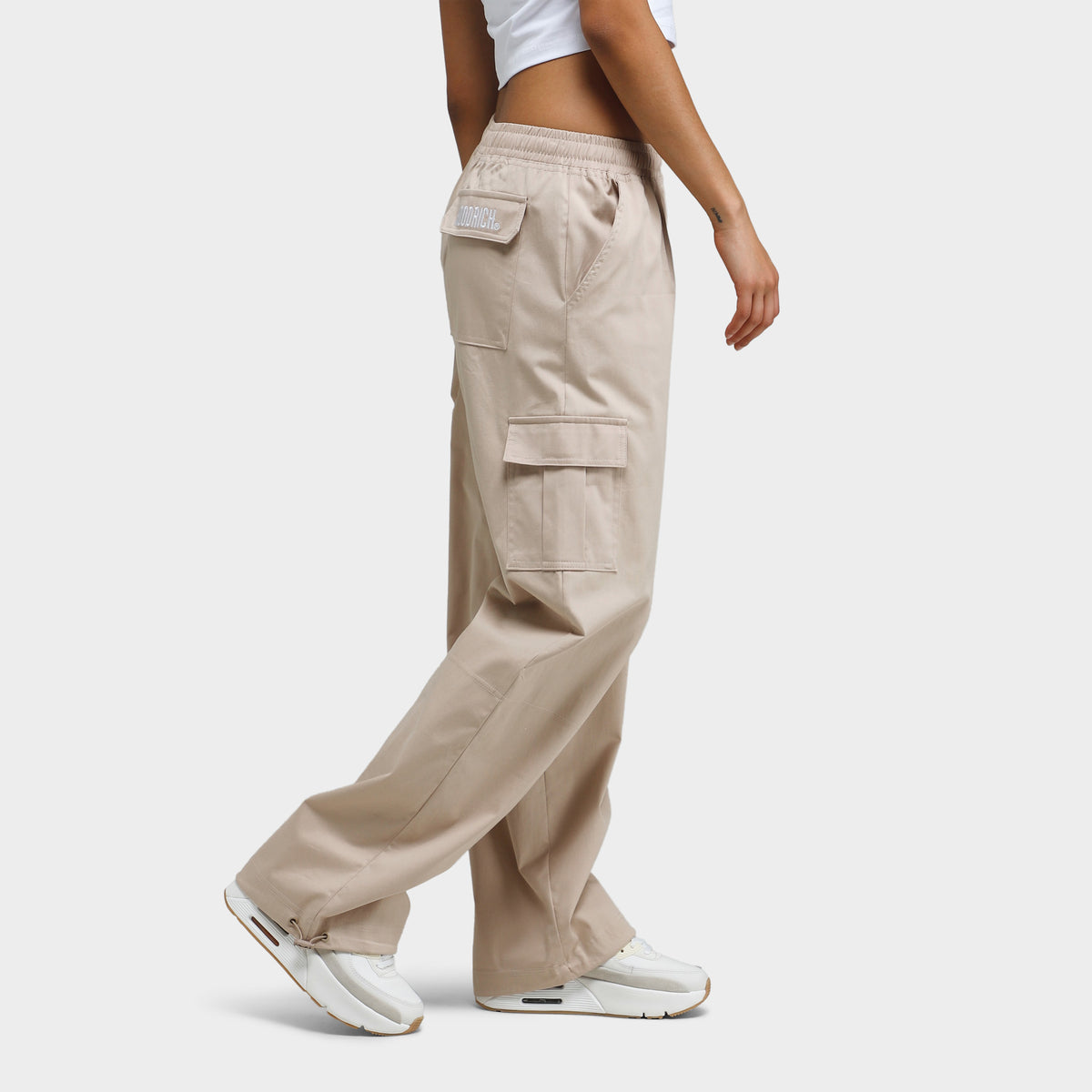 Hoodrich Women s OG Combat Cargo Pants Beige