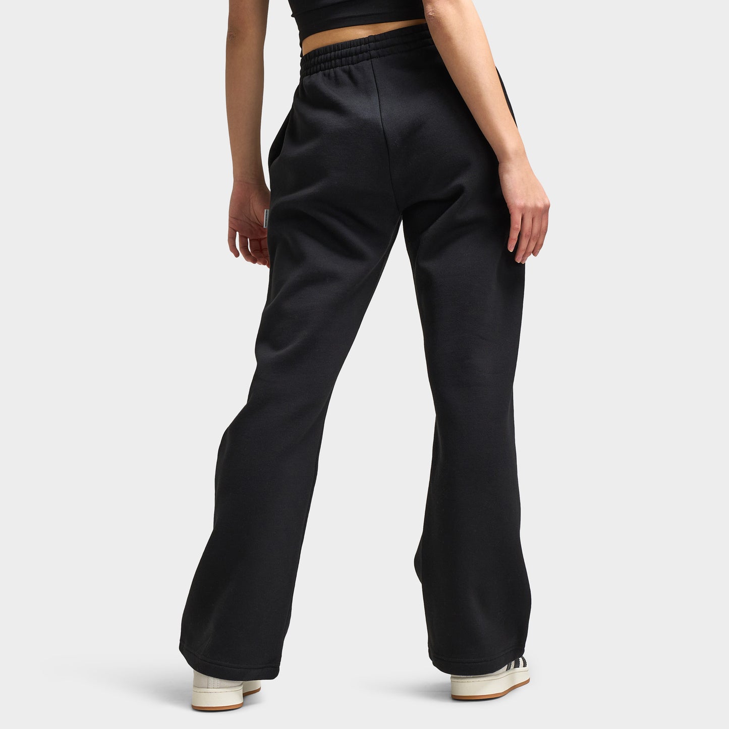 Hoodrich Pantalon Jogger Urban à jambes larges pour femme Noir / Blanc - Pink A Boo