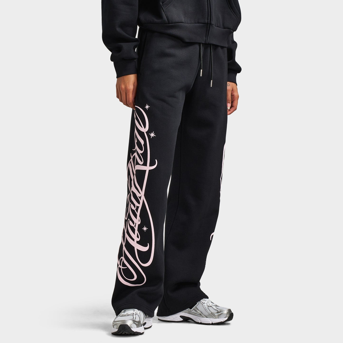 Hoodrich Women's Solace Wide Leg Joggers / Black