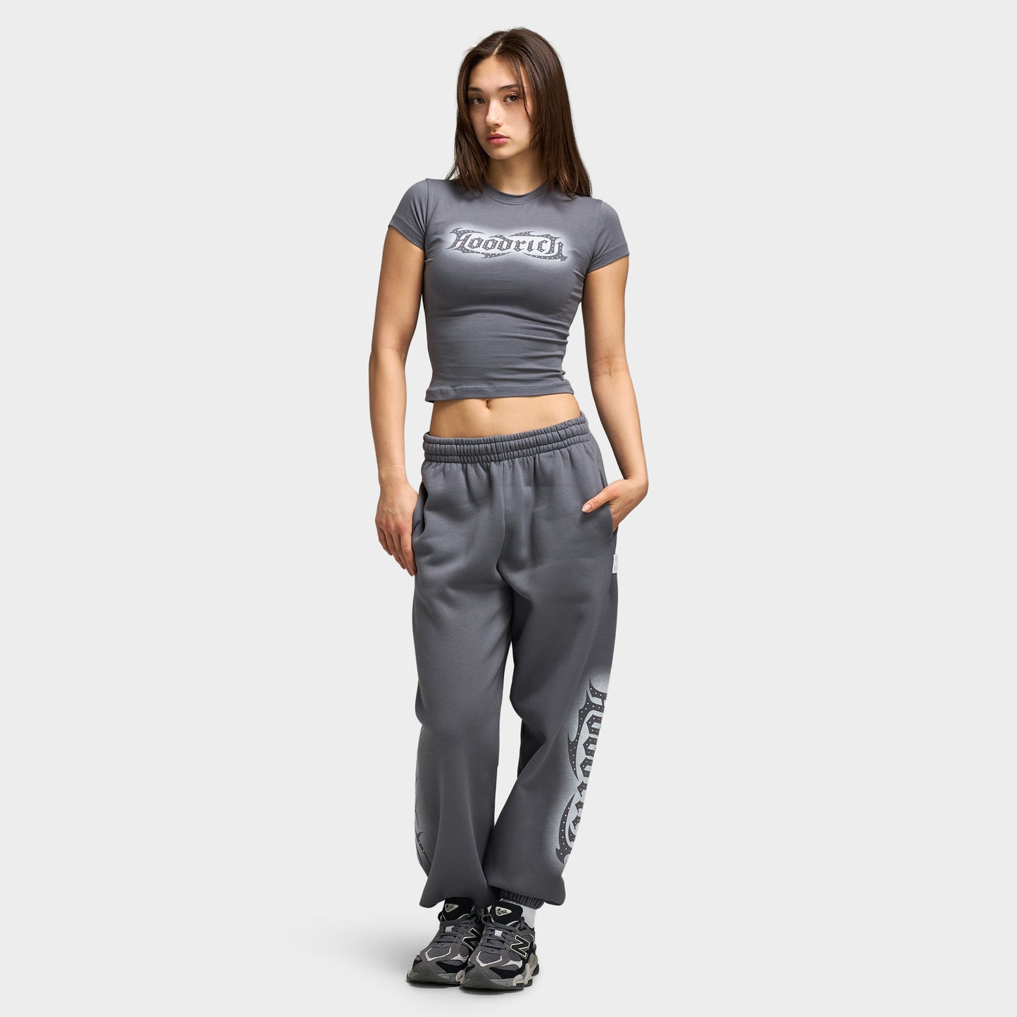 Hoodrich Luz Oversized Joggers / Grey