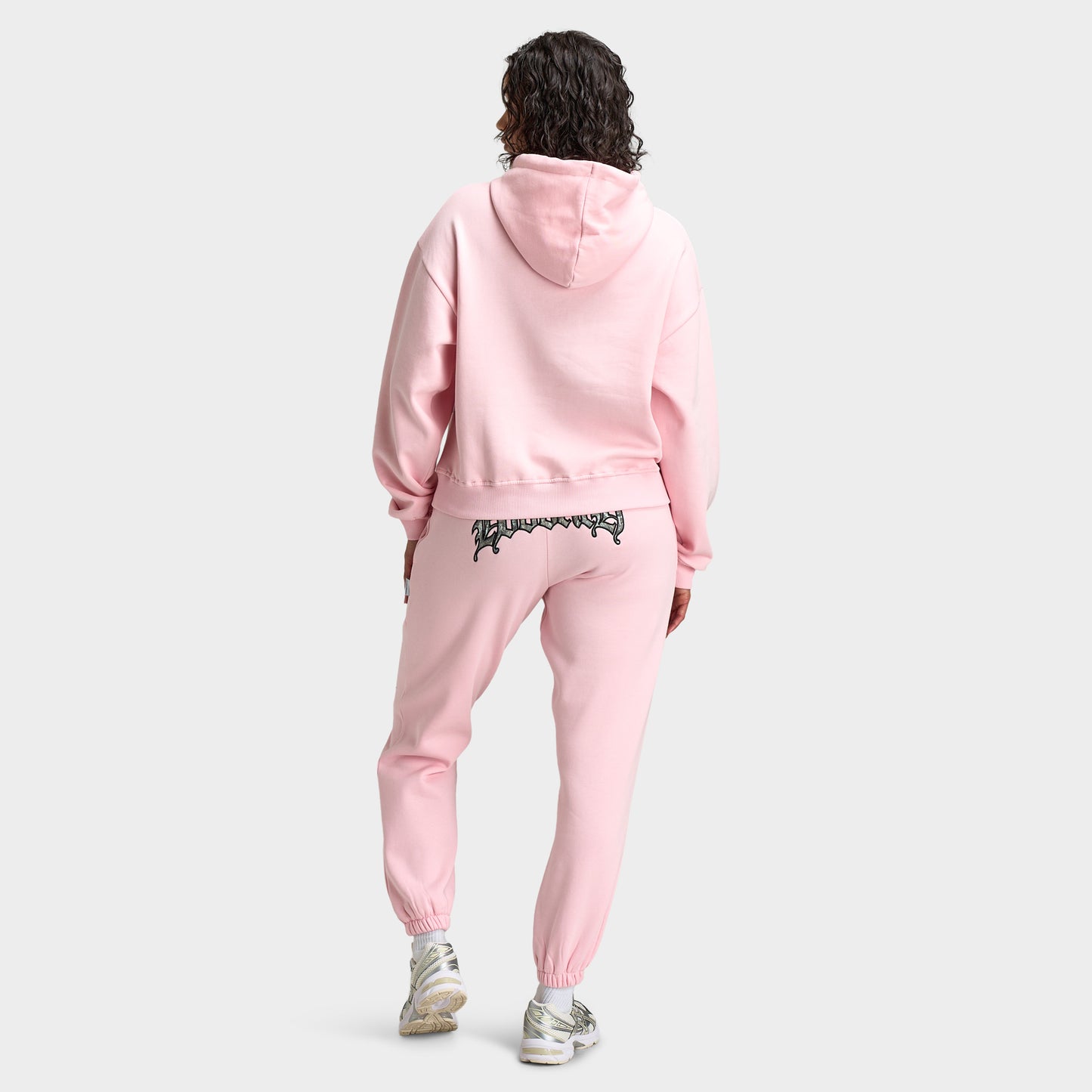 Hoodrich Women's Mid Length Hoodie Baby Pink / Camo