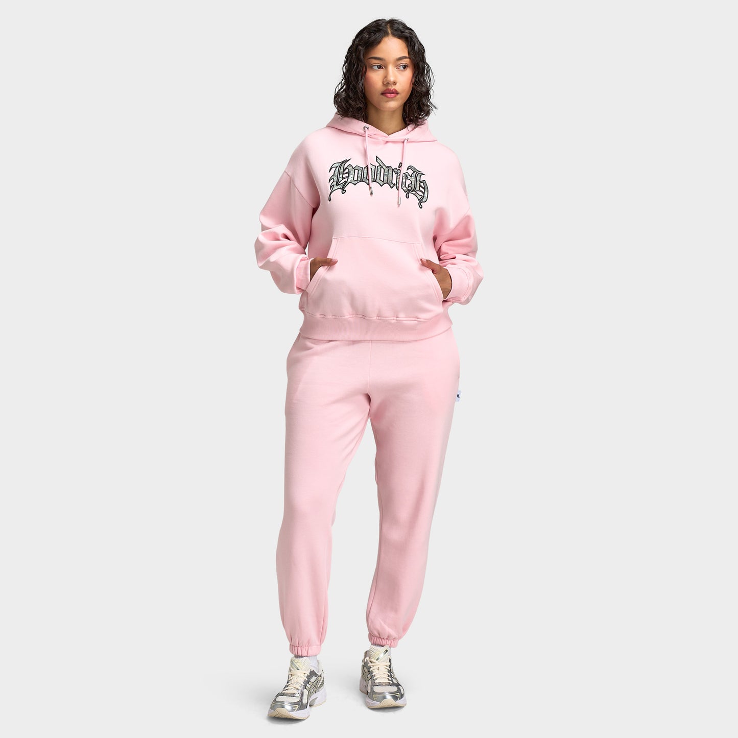 Hoodrich Women's Standard joggers Baby Pink / Camo