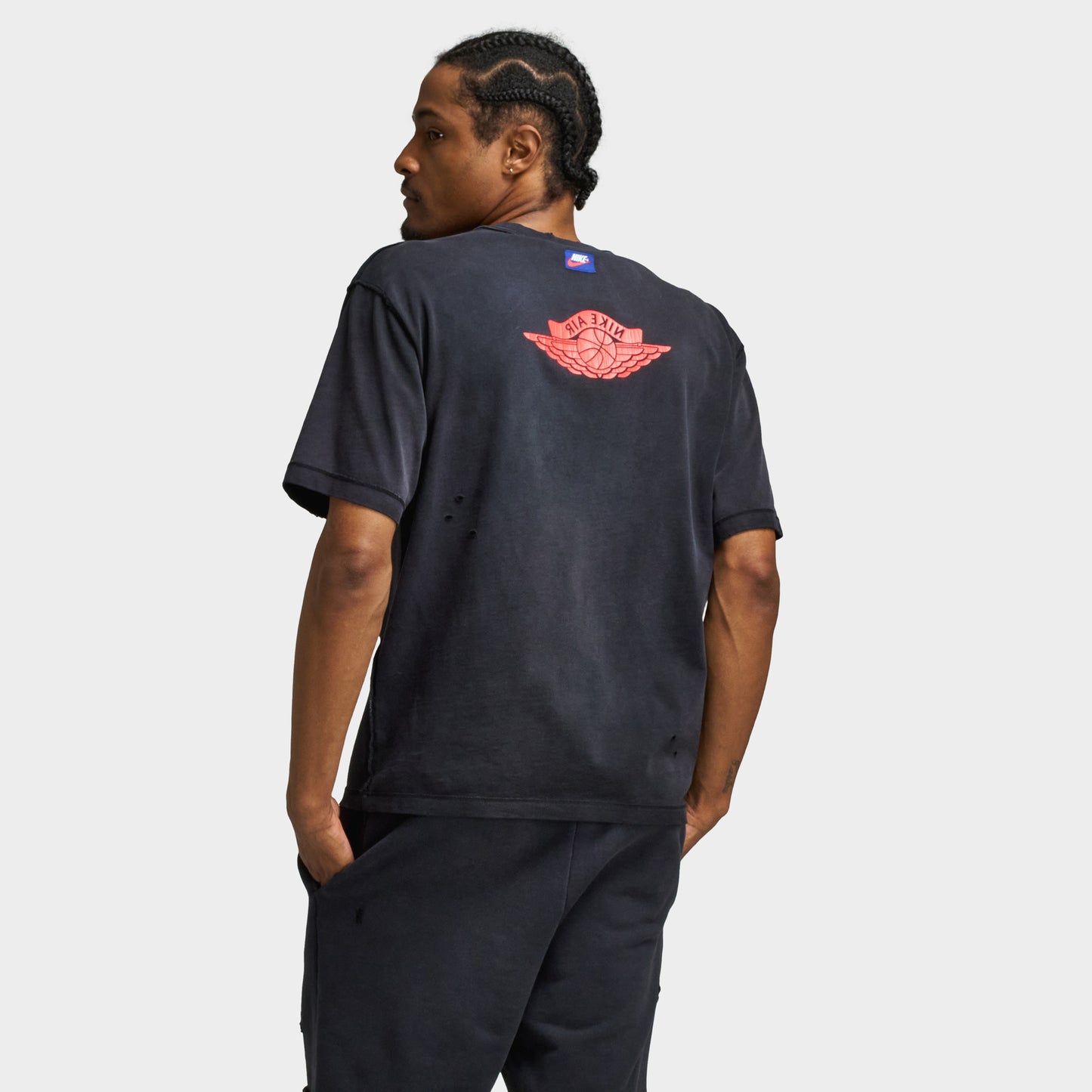 Jordan Rare Air T-Shirt Noir / Rouge Chili