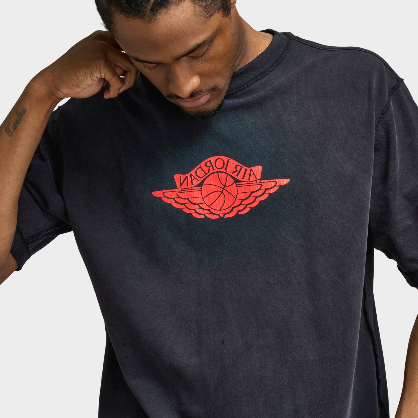 Jordan Rare Air T-Shirt Noir / Rouge Chili