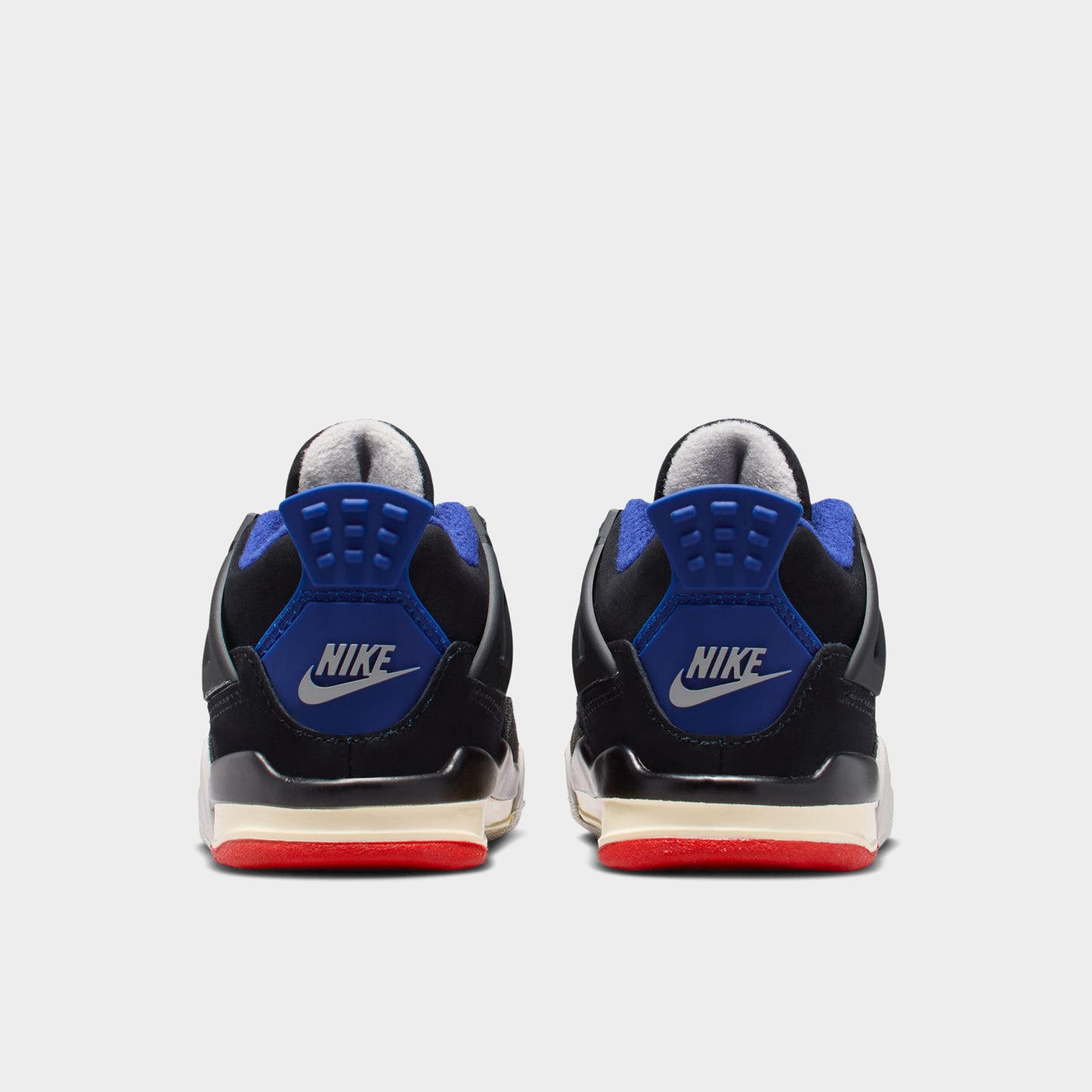 Jordan 4 Rétro TD Noir / Rouge feu - Bleu royal profond