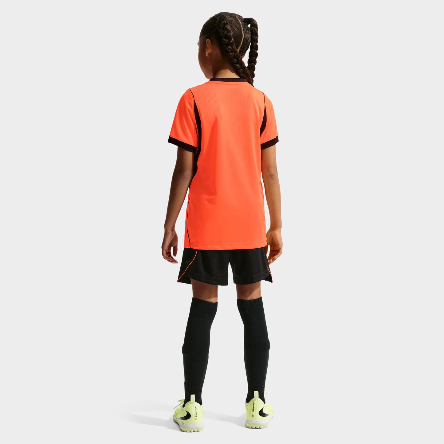 Nike Juniors' Netherlands Home Jersey / Orange
