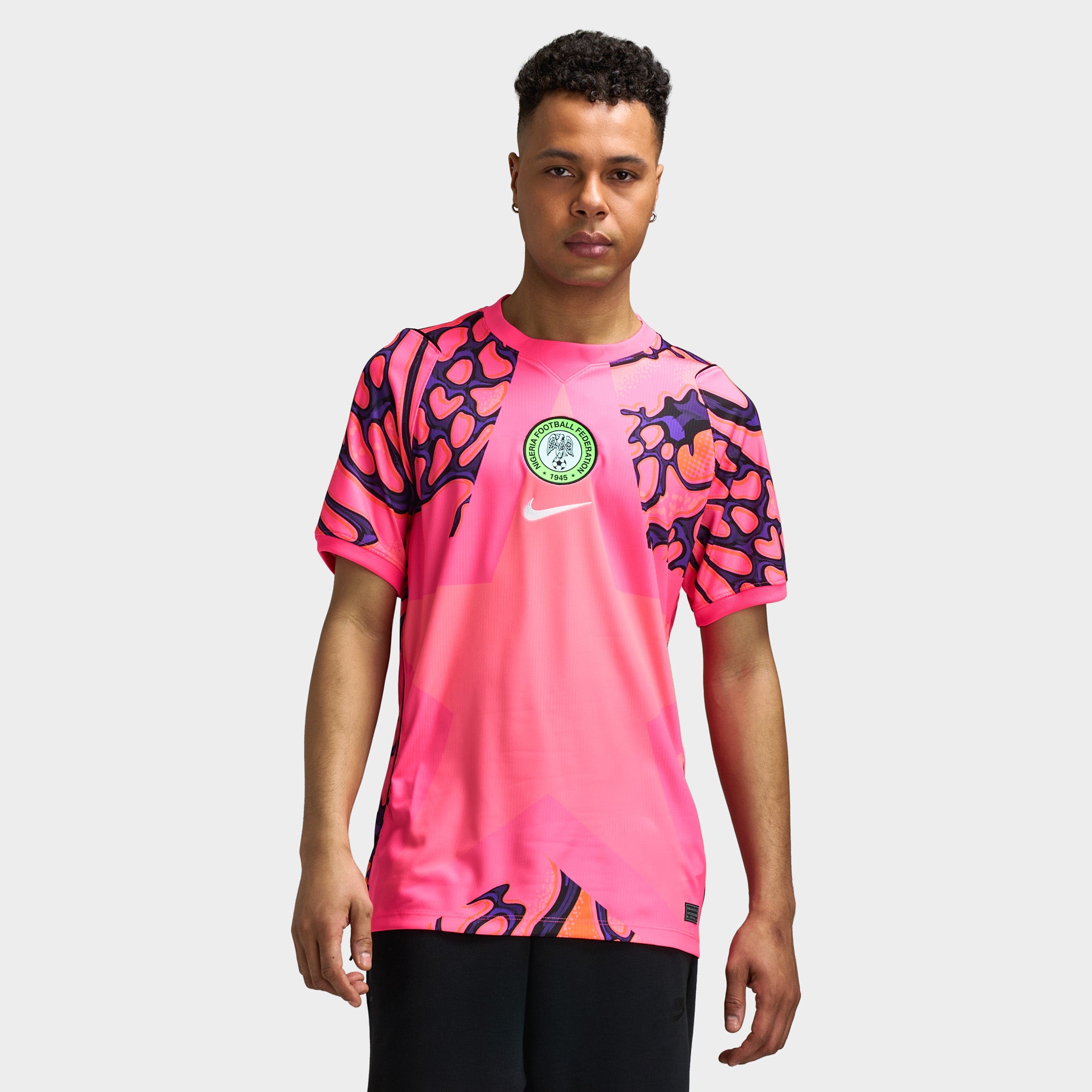 ナイキ ナイジェリア ゴールキーパージャージ XL Nike Nigeria Goalkeeper Jersey Hyper Pink / Black – JD Sports