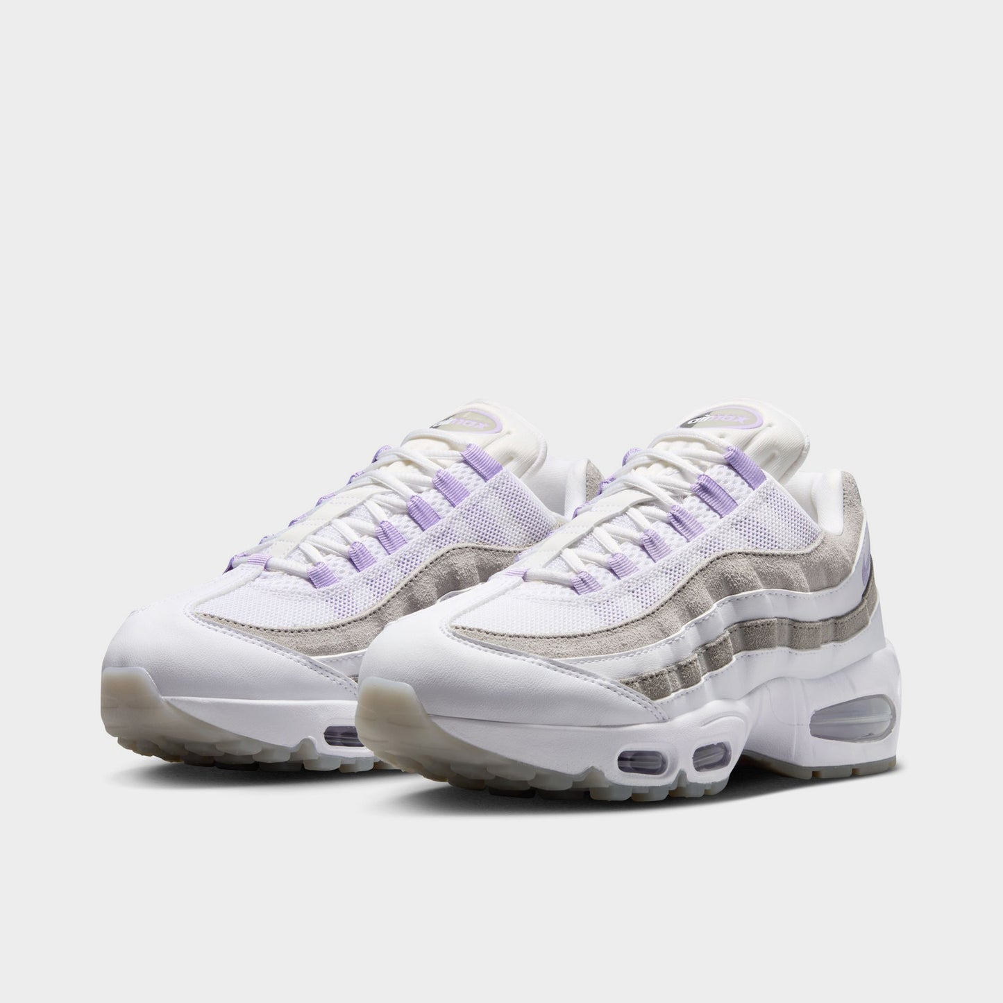 Nike Femme Air Max 95 Blanc / Hortensias - Light Graphite