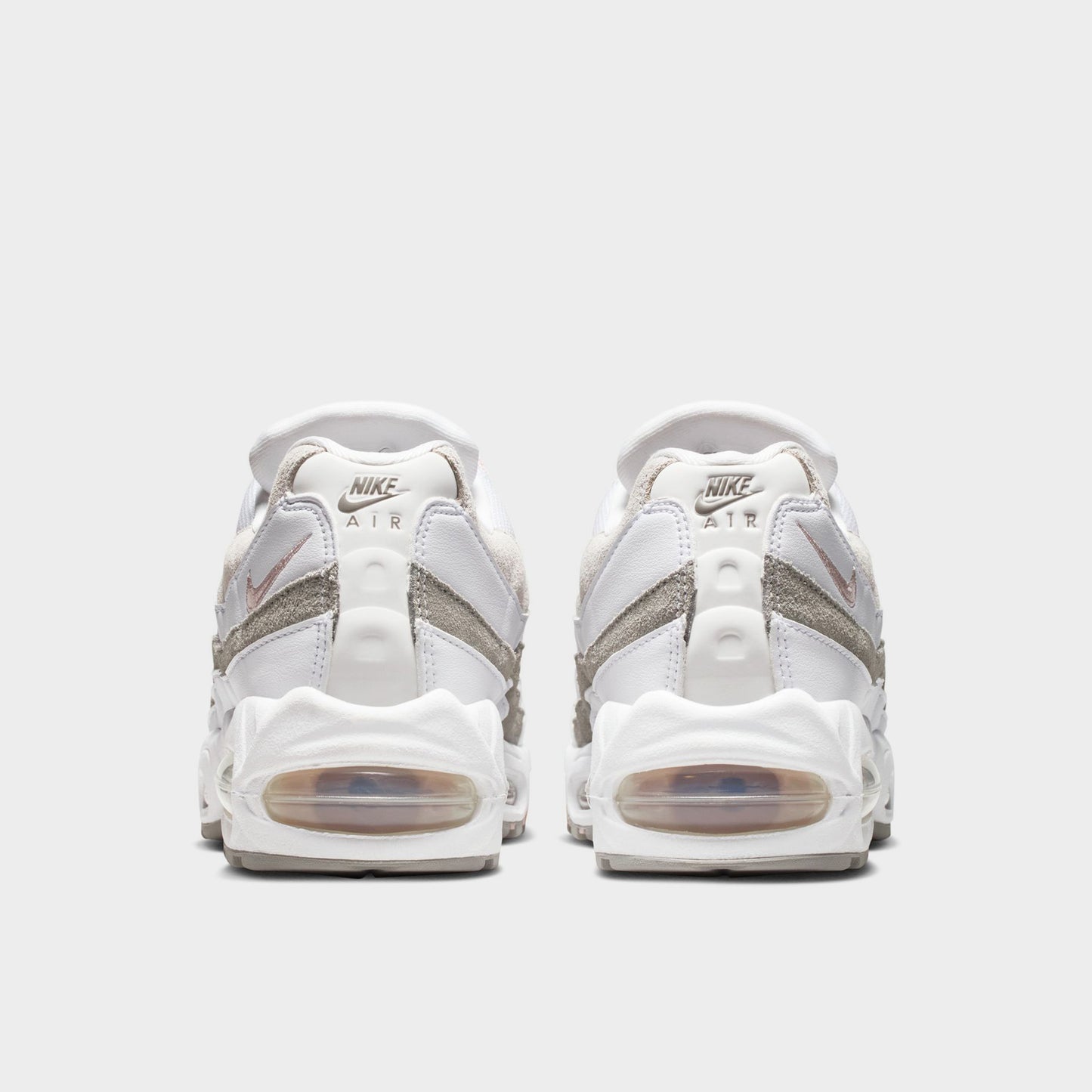Nike Women's Air Max 95 White / Silt Red - Light Charcoal