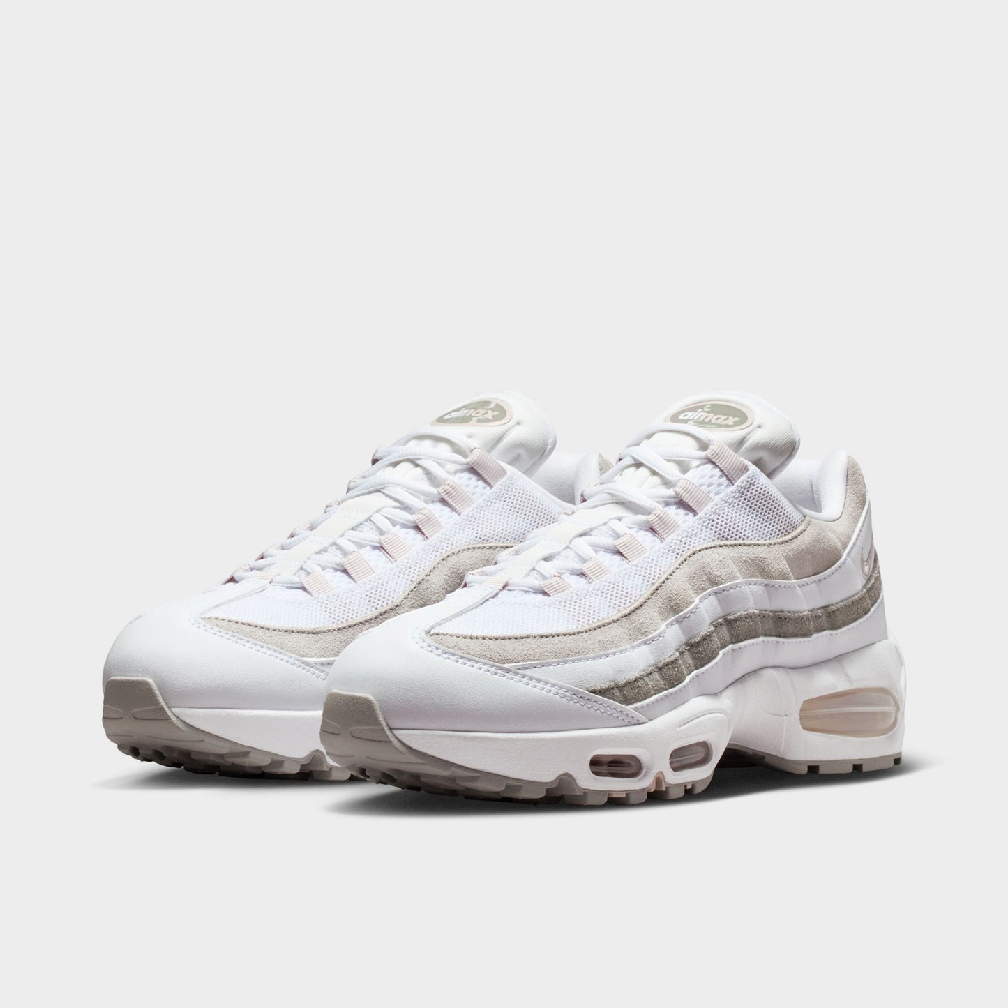 Nike Women's Air Max 95 White / Silt Red - Light Charcoal