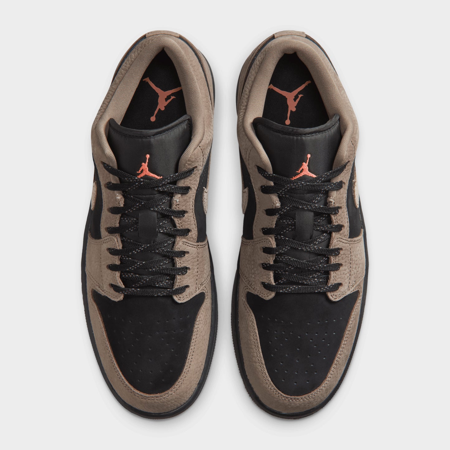Jordan 1 Low Black / Olive Grey