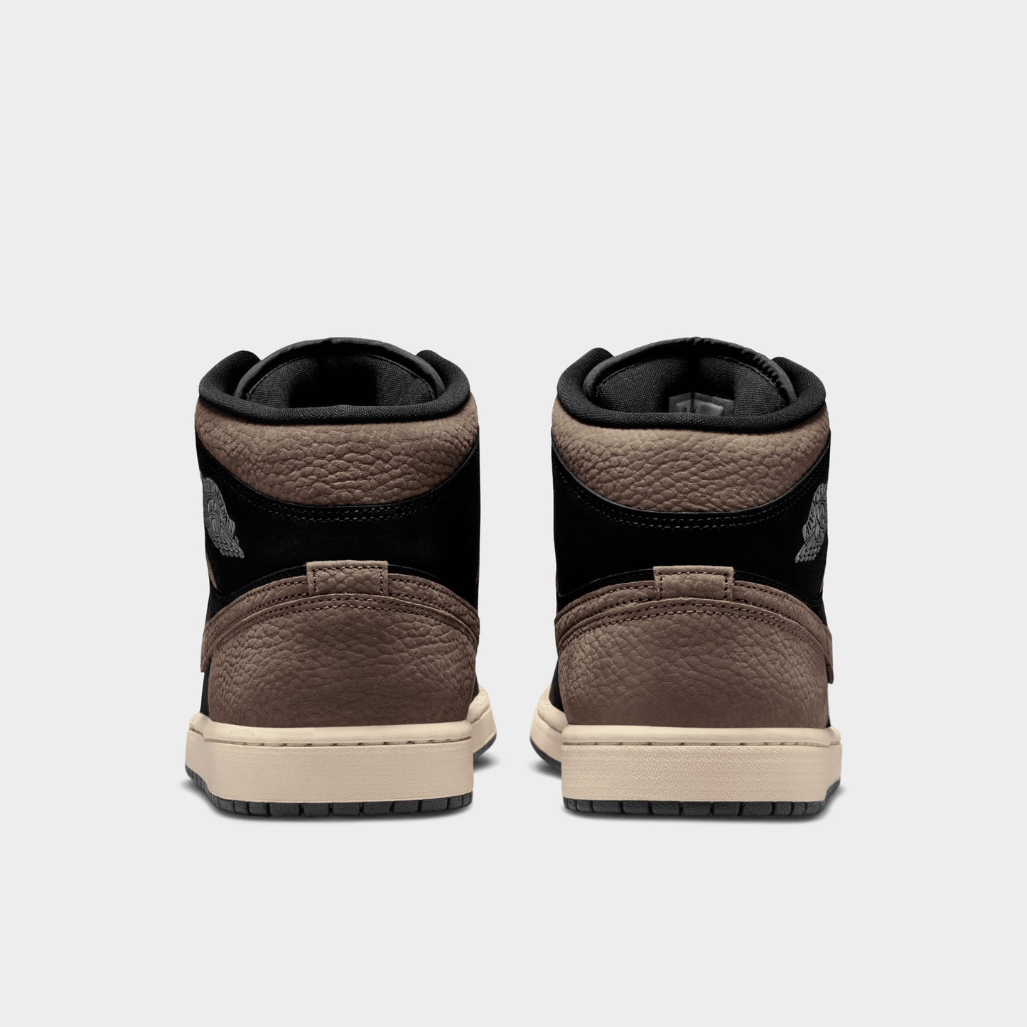 Jordan 1 Mid Black/Olive Grey