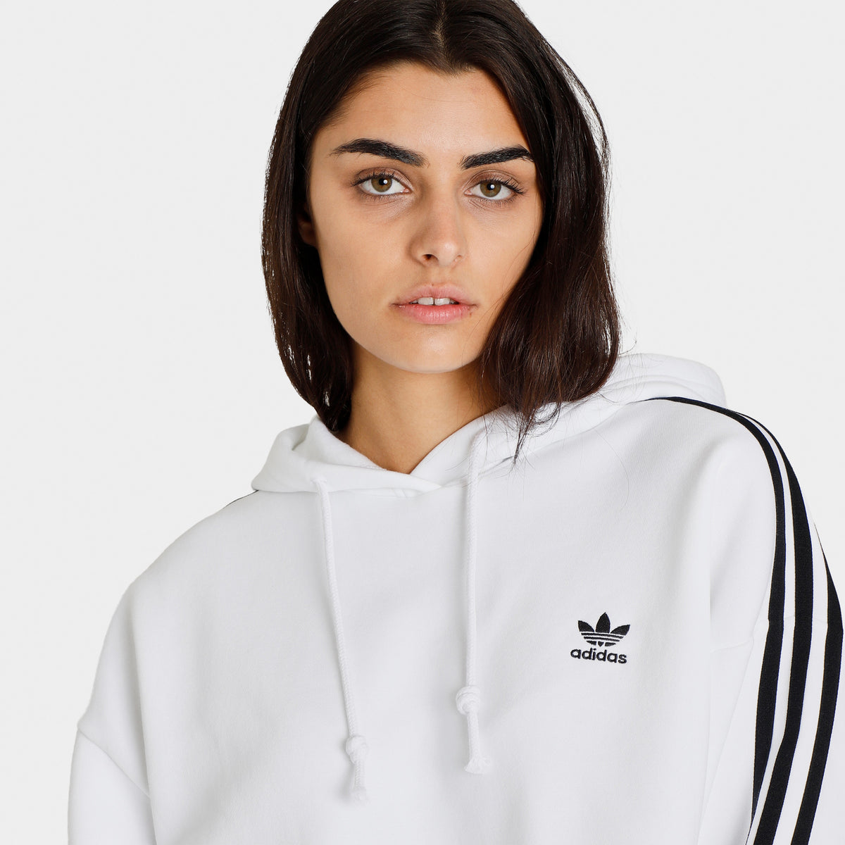 Adidas Women's Hoodie Sweatshirts 2X - Fi 3b Multi Sport White