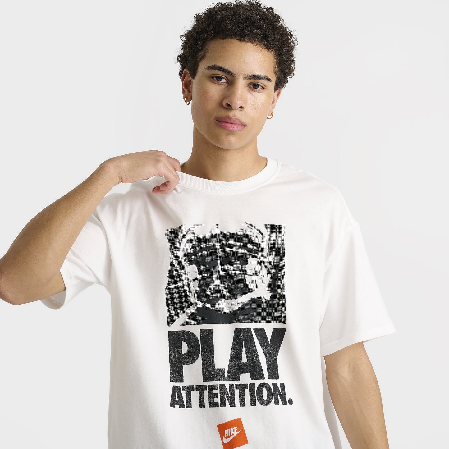 Nike Sportswear Air Max 90 Graphique T-Shirt Summit Blanc / Off Noir