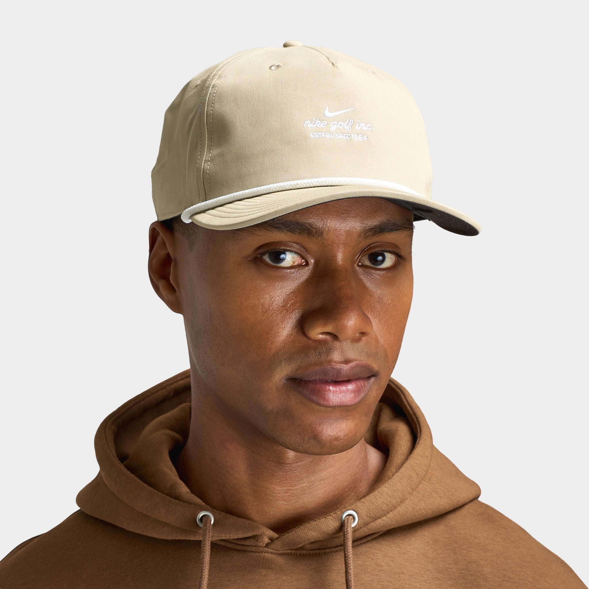 nike golf hat tan