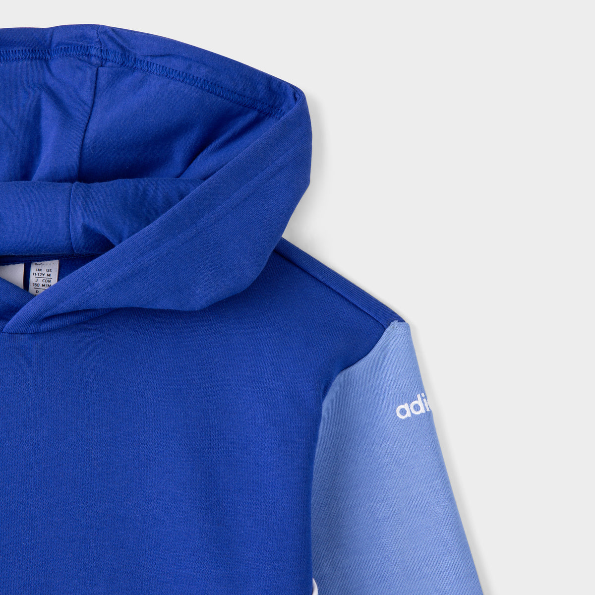 adidas Originals Juniors Adicolor Next Pullover Hoodie Semi Lucid Blue Blue Fusion