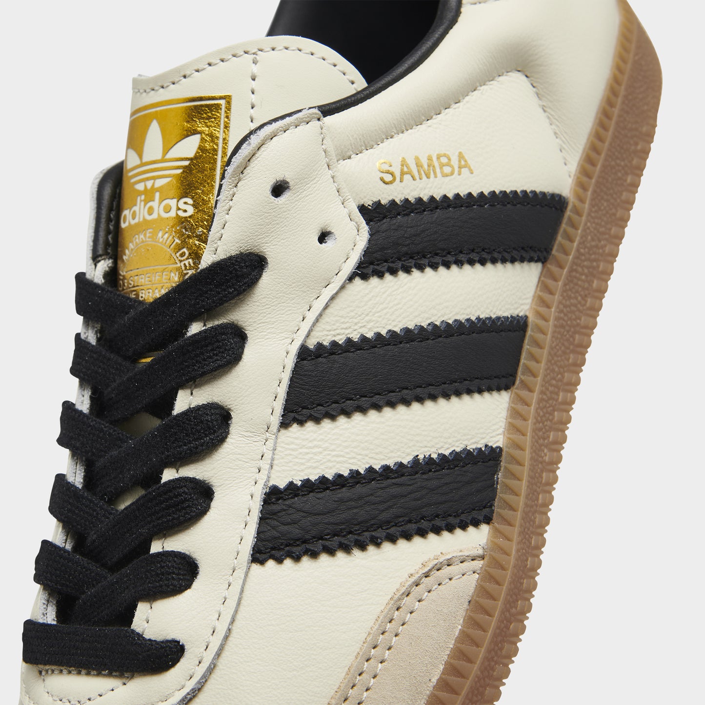 adidas Women's Samba OG Cream White / Black - Sand