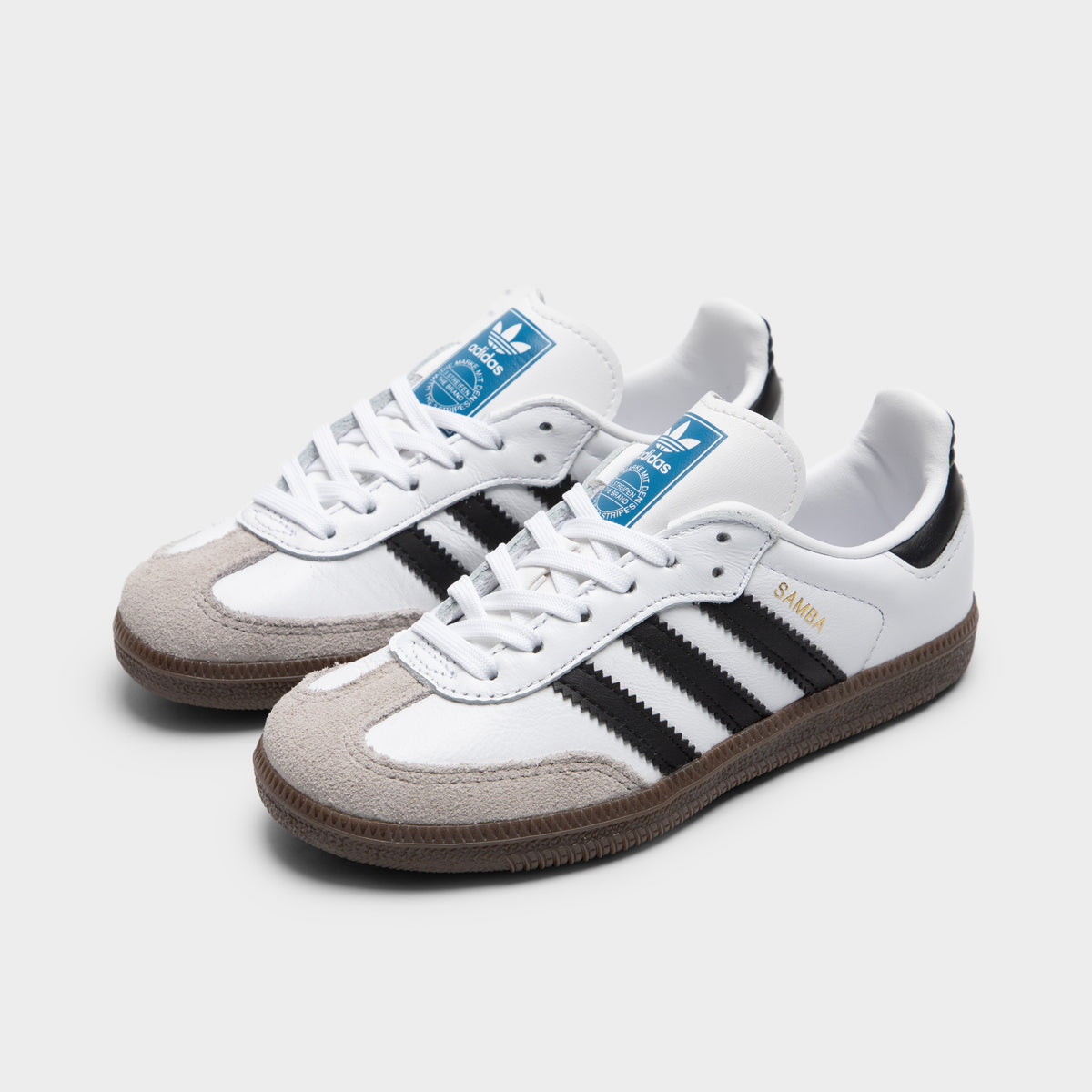 adidas Originals Children s Samba OG Cloud White Core Black Gum JD Sports