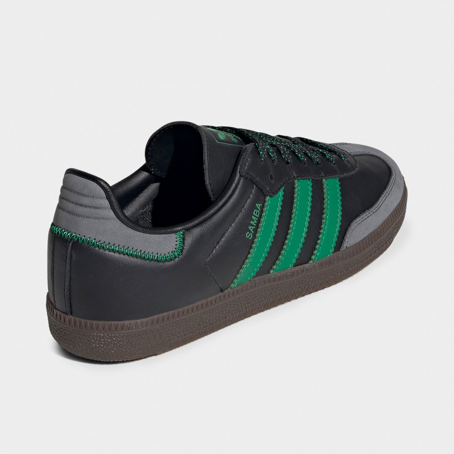 adidas Women's Samba OG Black / Green - Green