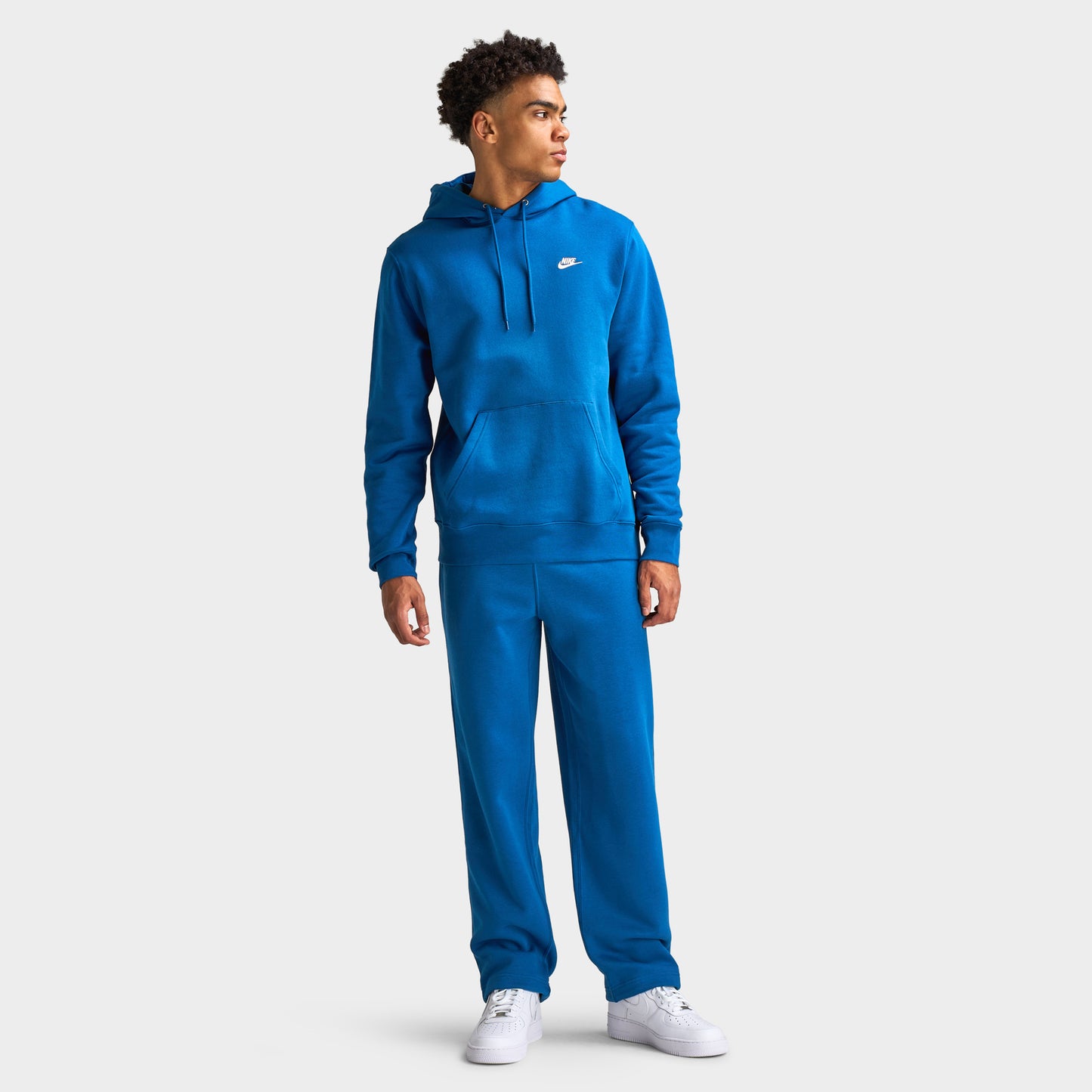 Nike Sportswear Club Men's Fleece Bungee Trousers / Blue