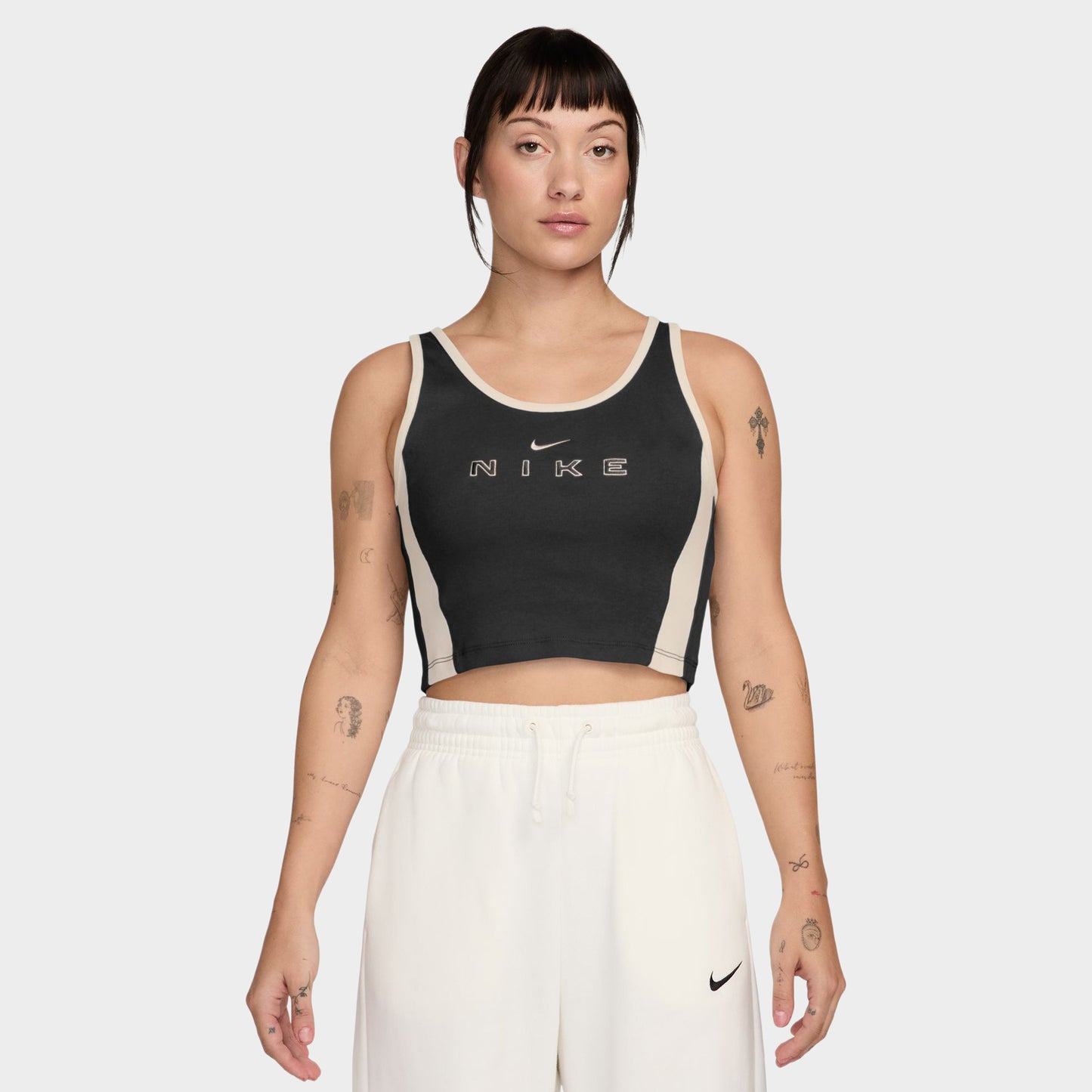 Nike Sportswear Femmes Street Débardeur Noir / Craie