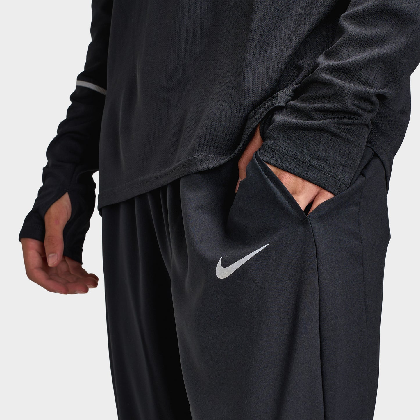 Nike Dri-fit Miler Woven Pants / Black