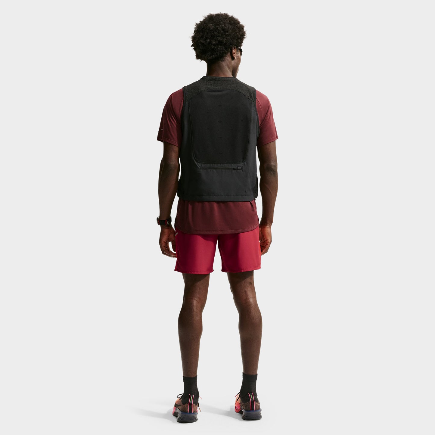 Nike Dri-Fit Miler 7BF Short / Rouge résistant