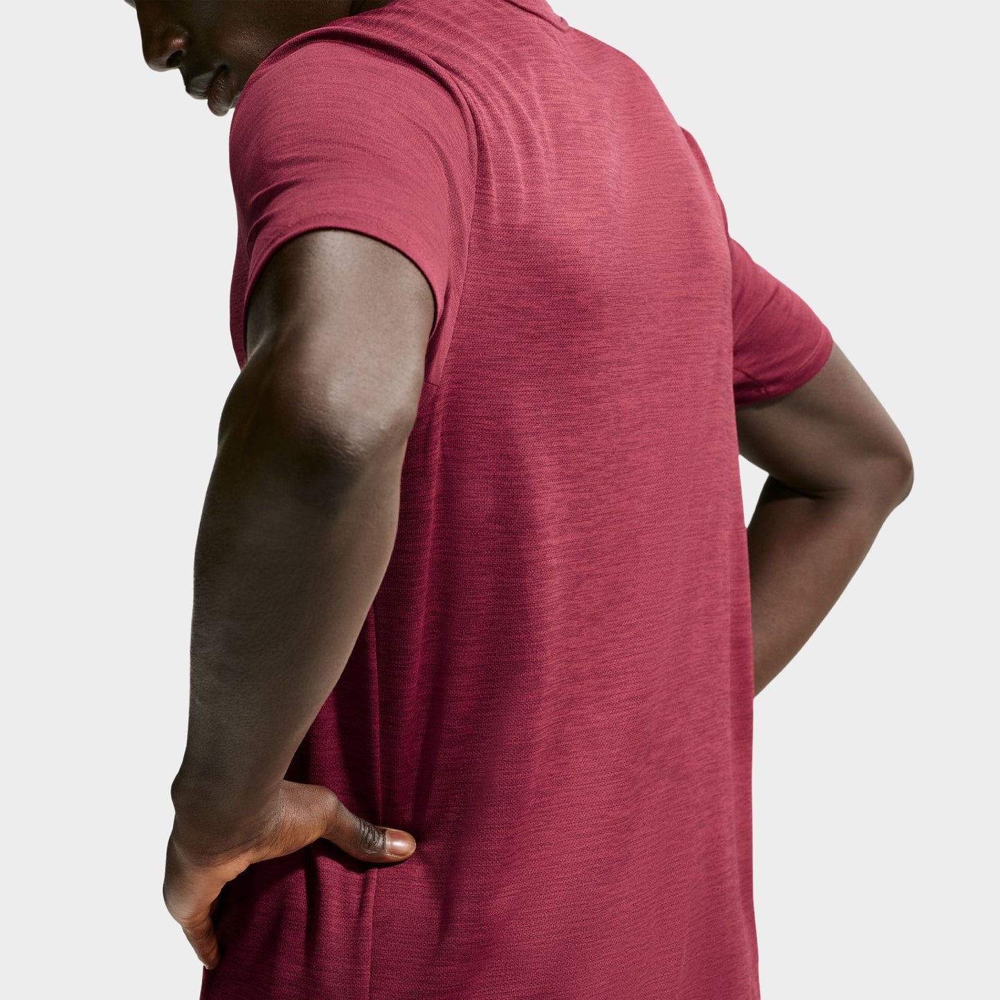 Nike Dri-FIT UV Miler T-shirt / Rouge Résistant