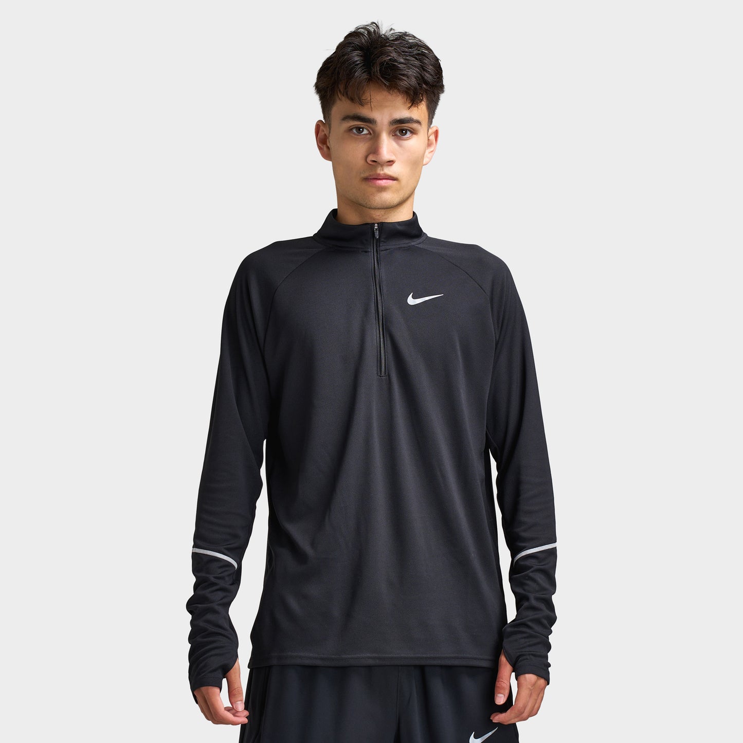 Nike Dri-Fit UV Miler Top Half Zip / Black