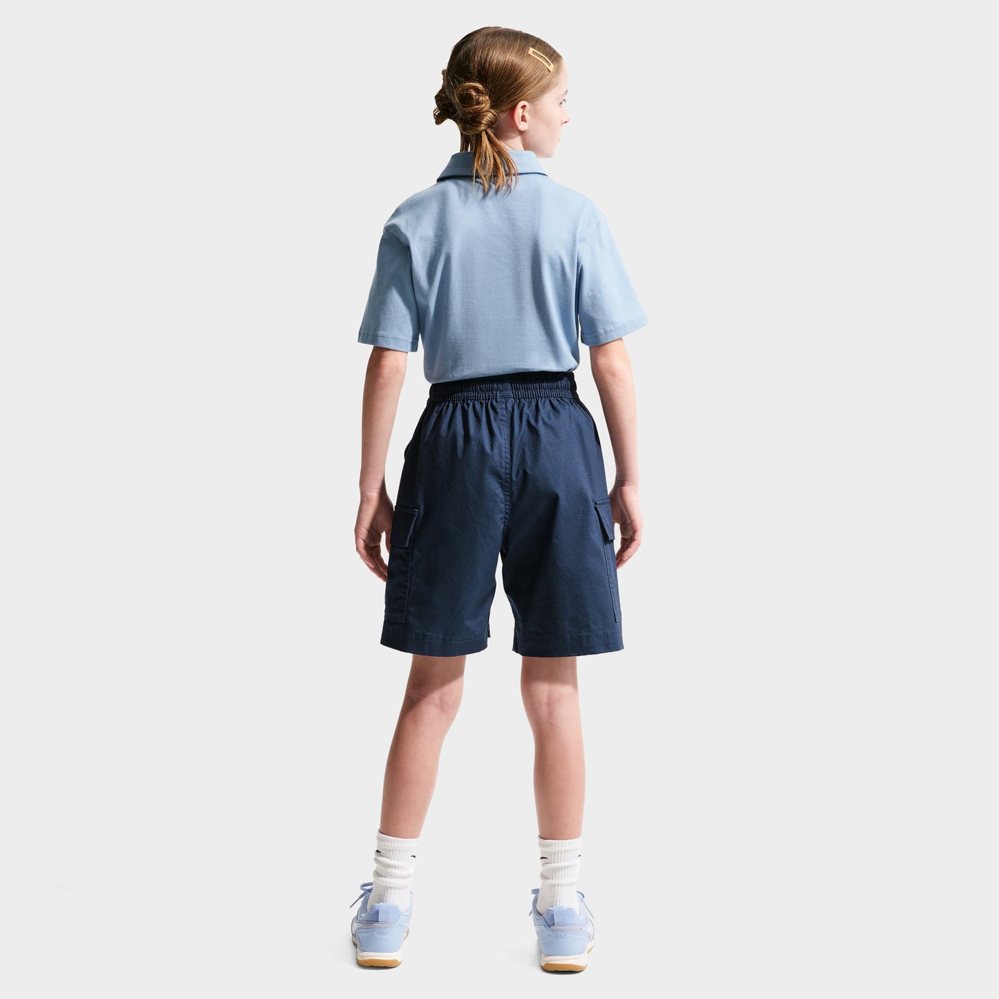 Nike Sportswear Juniors' Club Woven Cargo Shorts / Midnight Navy