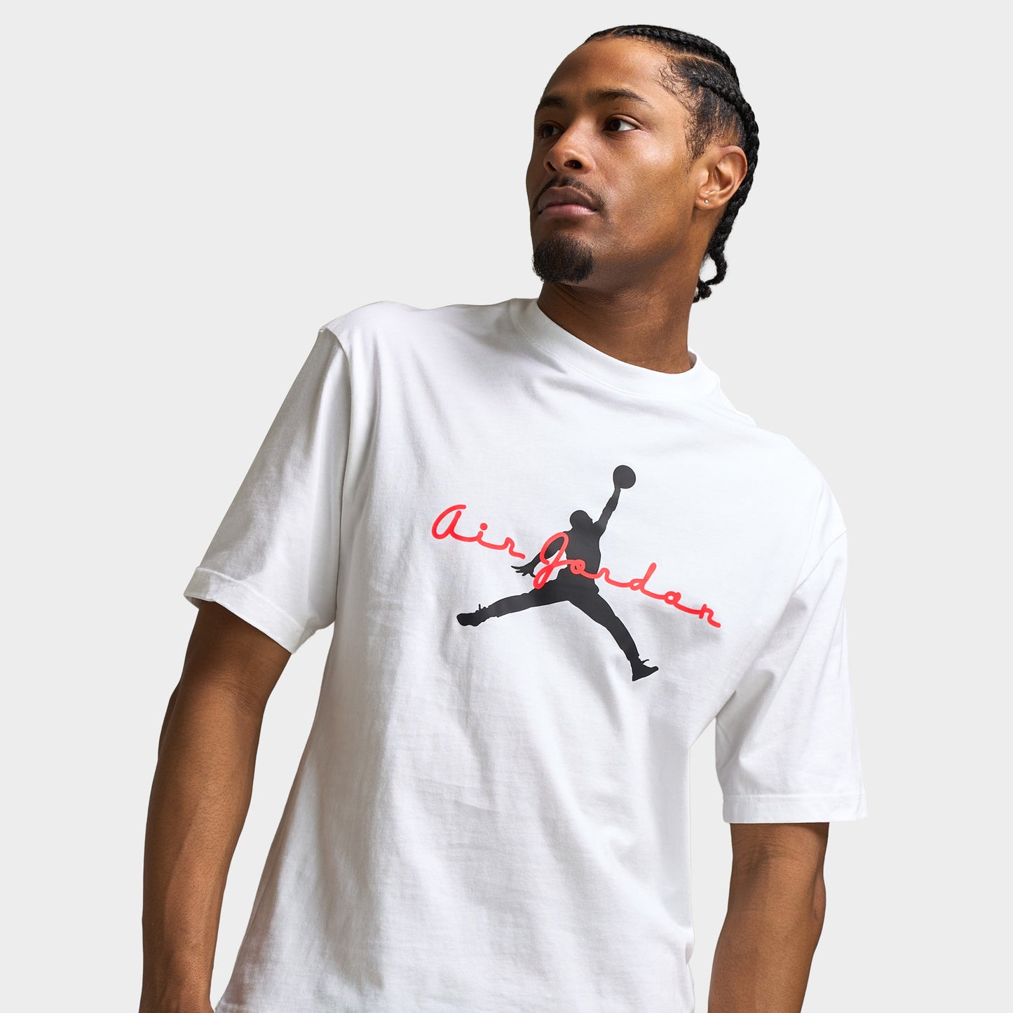 Jordan Brooklyn Graphic Tee / White