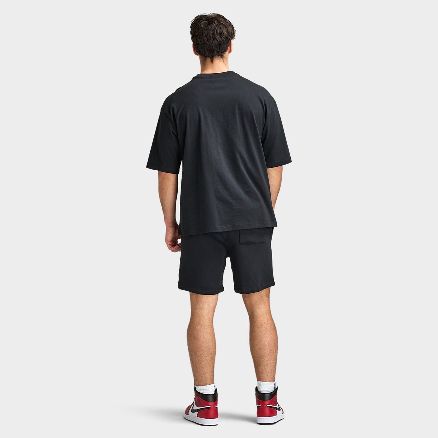 Jordan Graphic Flight Essentials Oversized Crew T-Shirt / Black