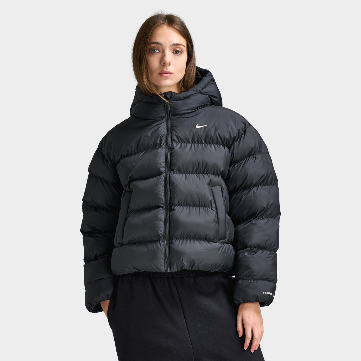 Nike Femmes Therma-FIT SYN Classique Veste Noir / Voile