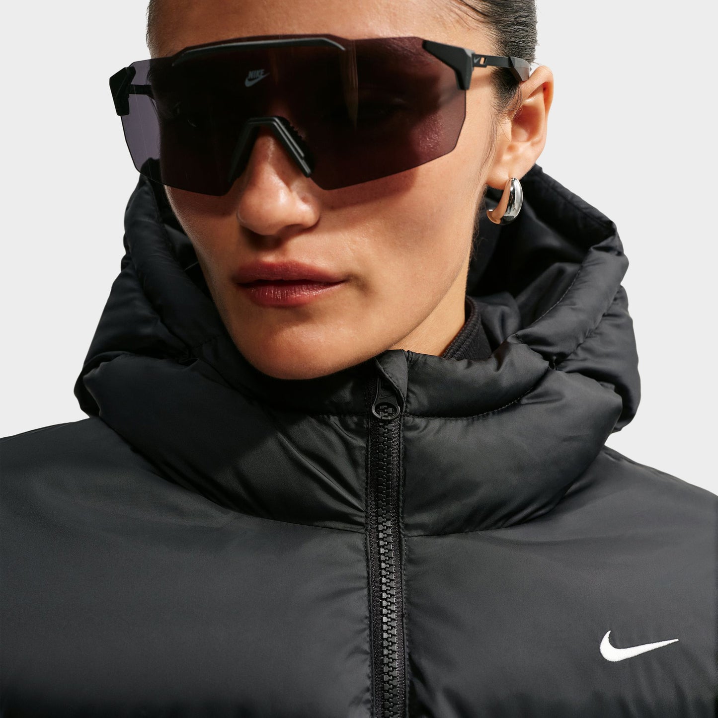 Nike Femmes Therma-FIT SYN Classique Veste Noir / Voile