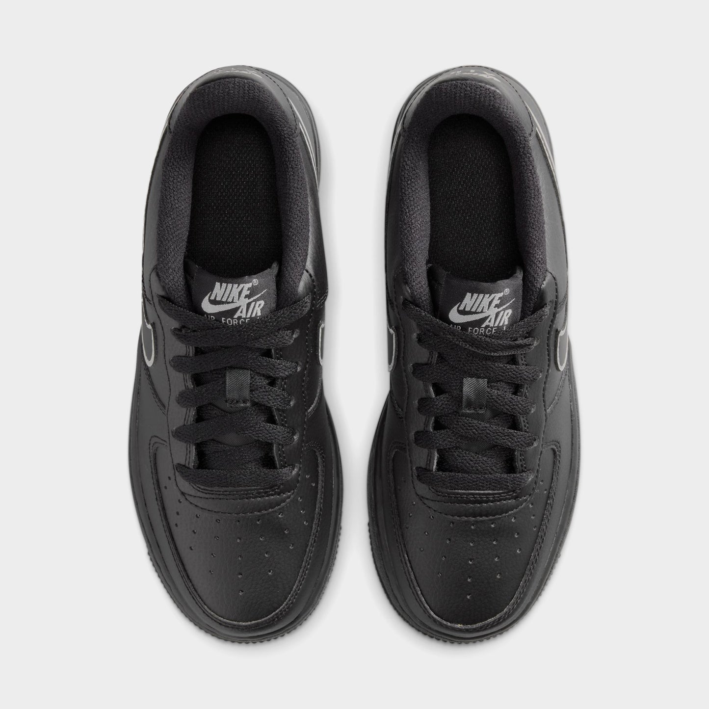 Nike Air Force 1 GS Black / Light Smoke Grey
