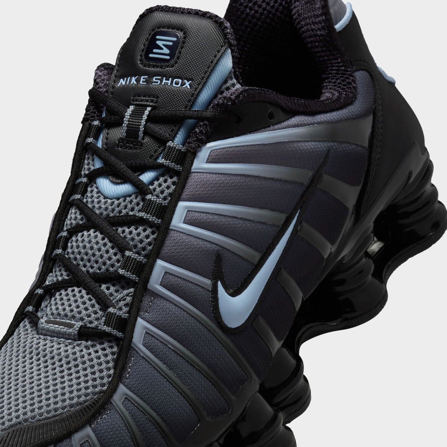 Nike Shox TL Black / Celestine Blue - Cool Grey