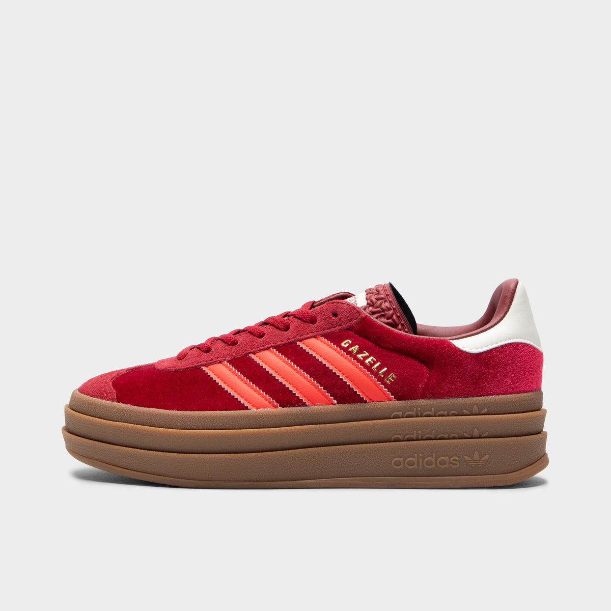 Gazelle adidas womens red outlet