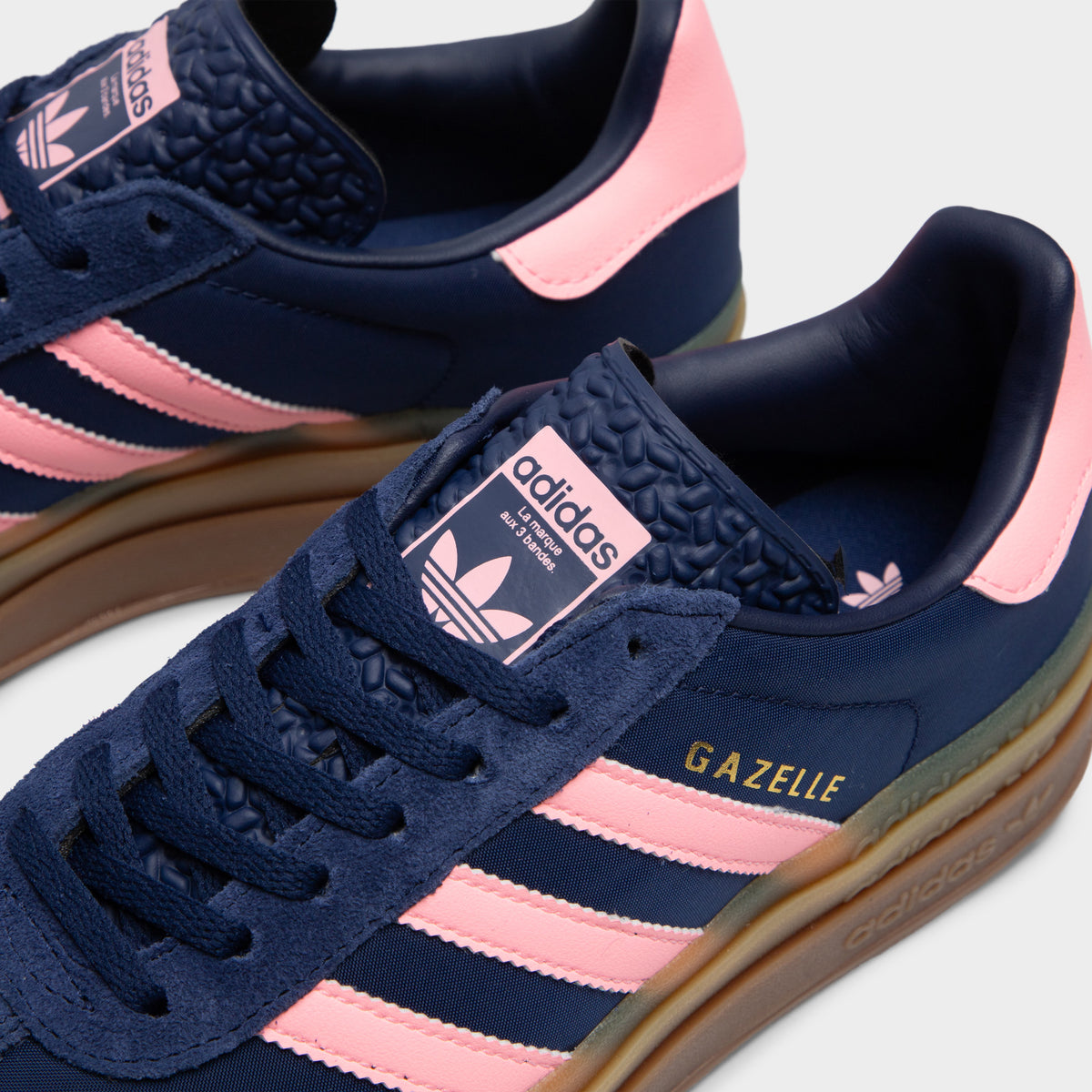 Adidas navy blue and rose gold shoes hotsell