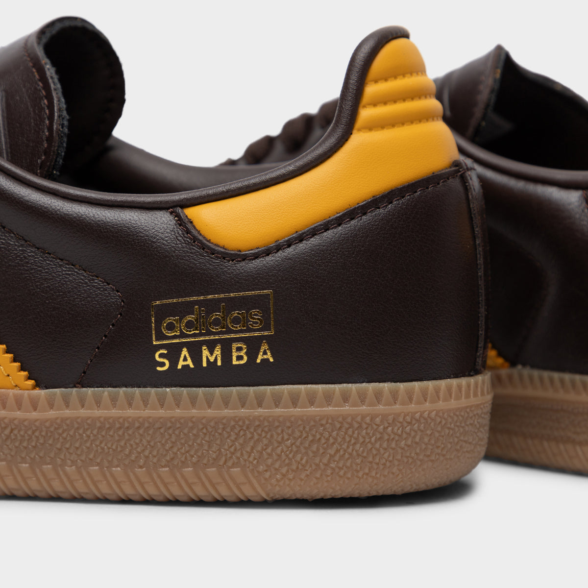 adidas Originals Samba OG Dark Brown / Preloved Yellow - Gum