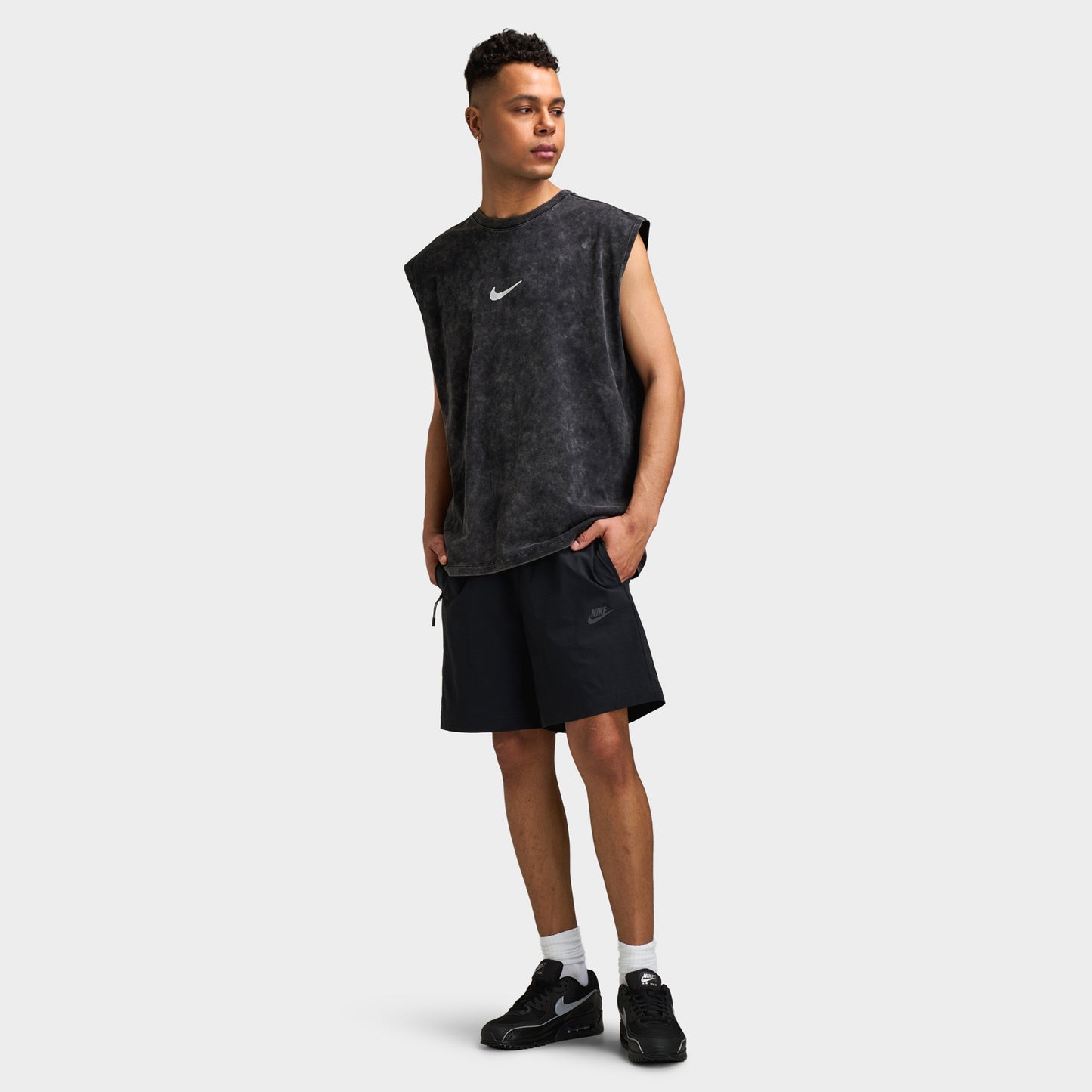 Nike Train Hard Work Graphic Tee / Black