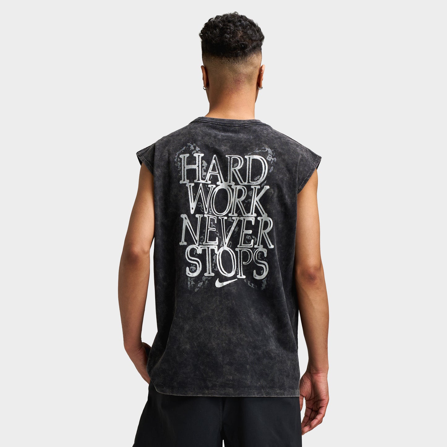 Nike Train Hard Work Graphic Tee / Black