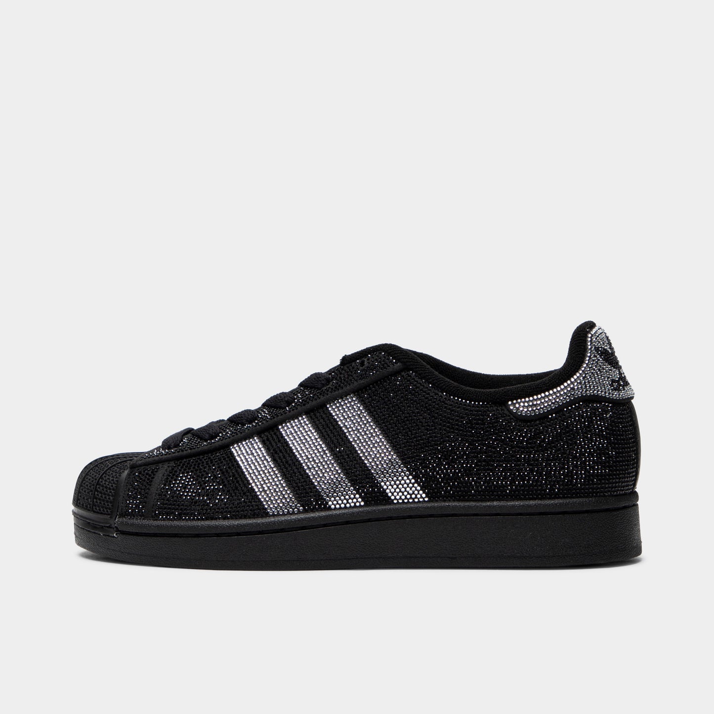 adidas Women's Superstar II Black / Silver Metallic